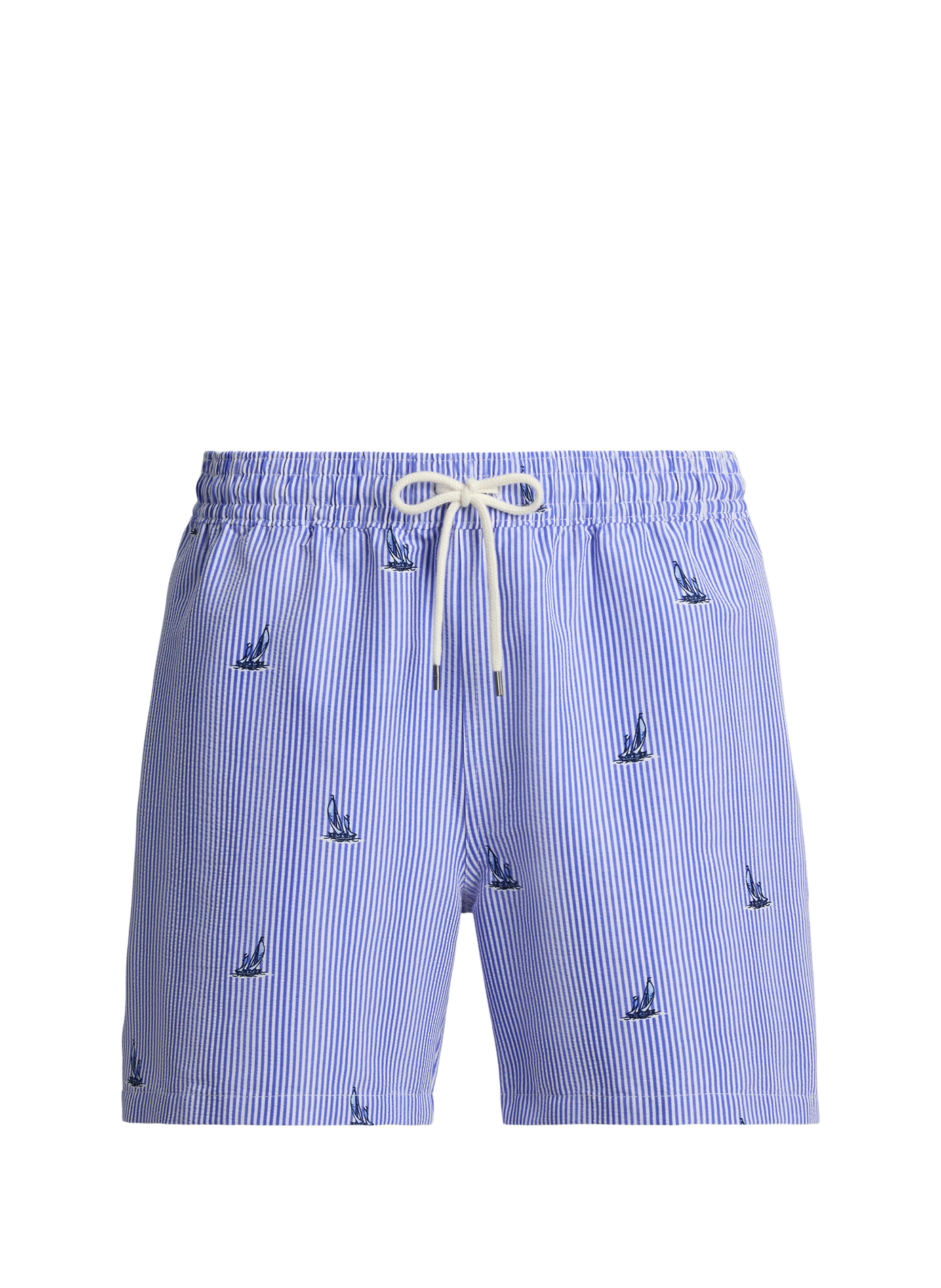 Striped swim shorts with embroidery POLO RALPH LAUREN Blue