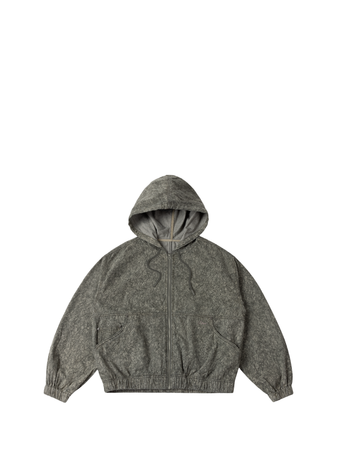Denimmantel aus Baumwolle DIME Grau