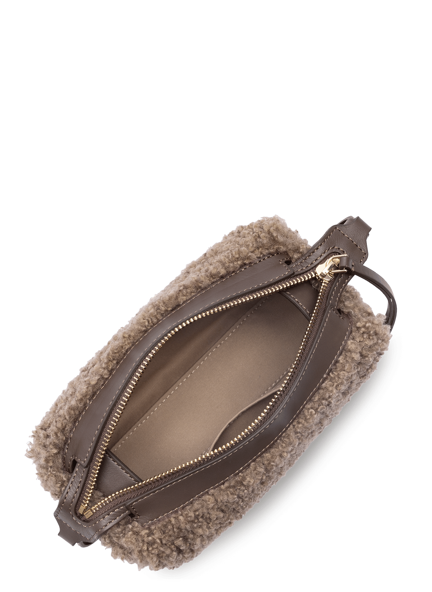 Petit sac rectangle - moumoute LANCASTER Marron