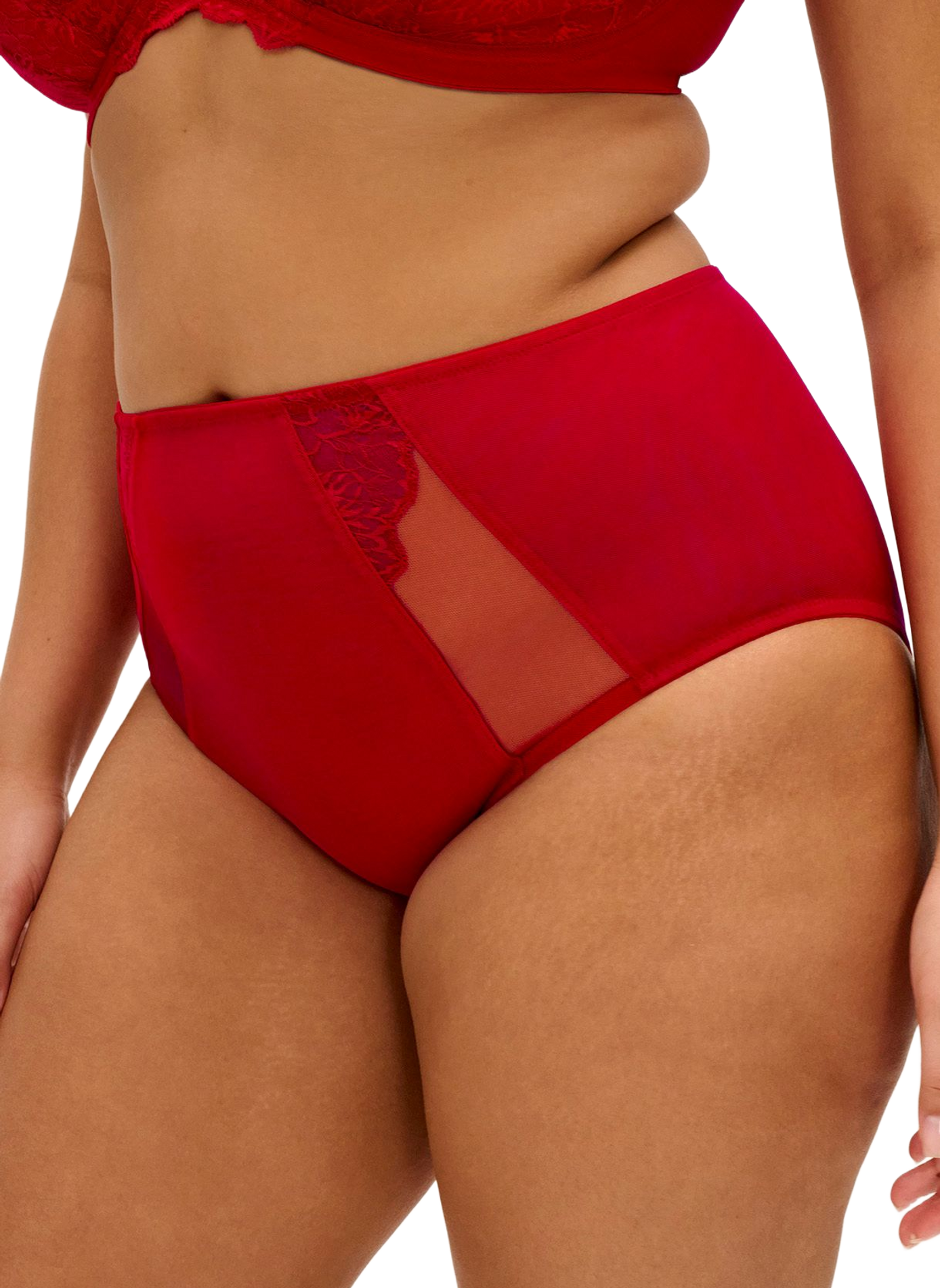 Spitzen-Culotte FREYA Rot