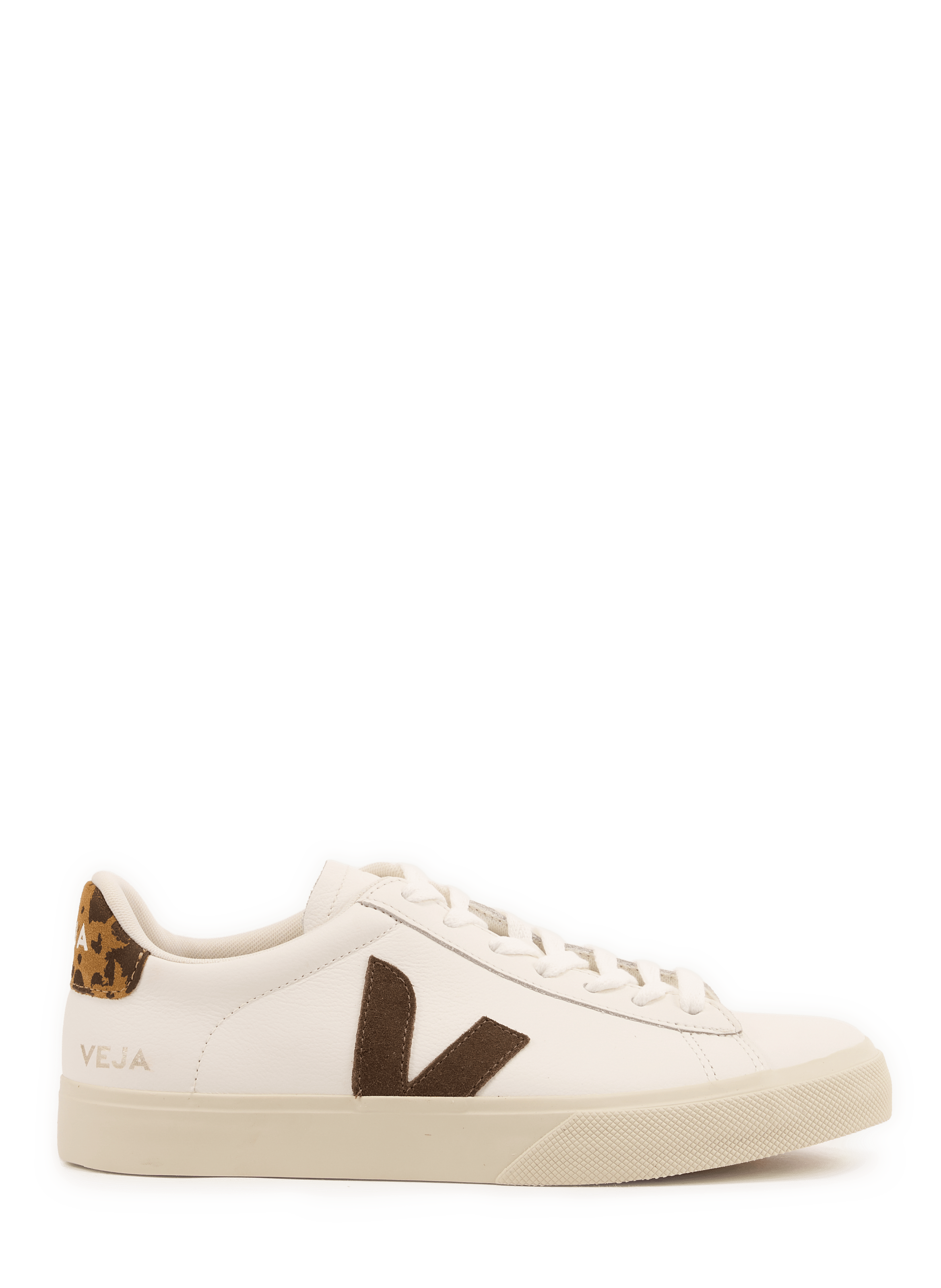 Sneakers Campo in leer VEJA Wit