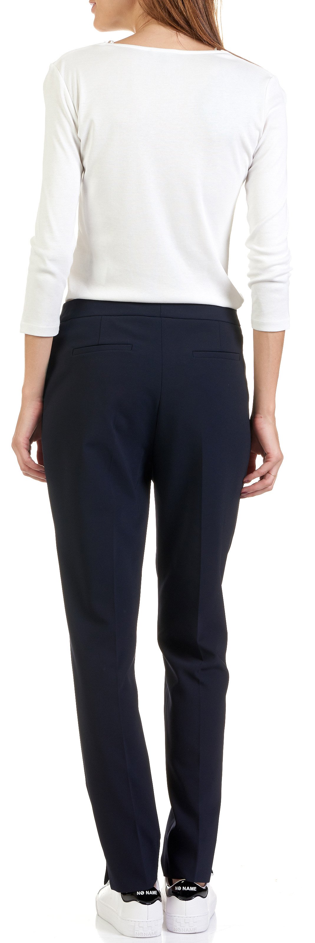 Pantalon slim en crêpe MAISON 123 Bleu