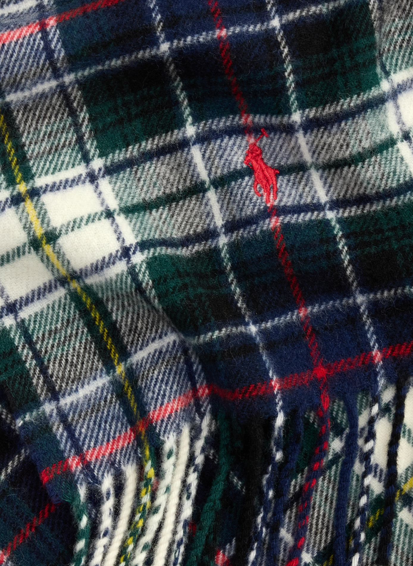 Echarpe en laine  | Blanc POLO RALPH LAUREN Homme