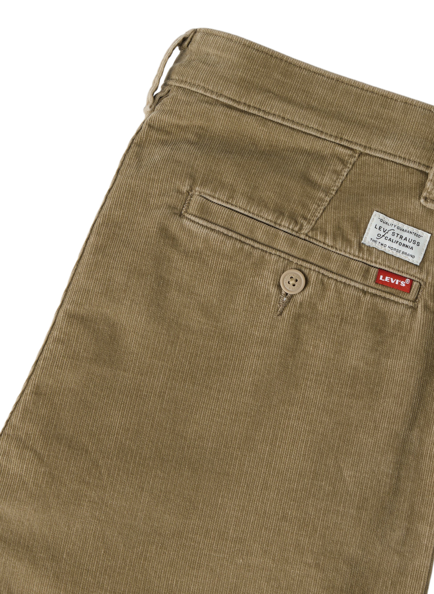 Ribbed trousers | Beige LEVI'S Men