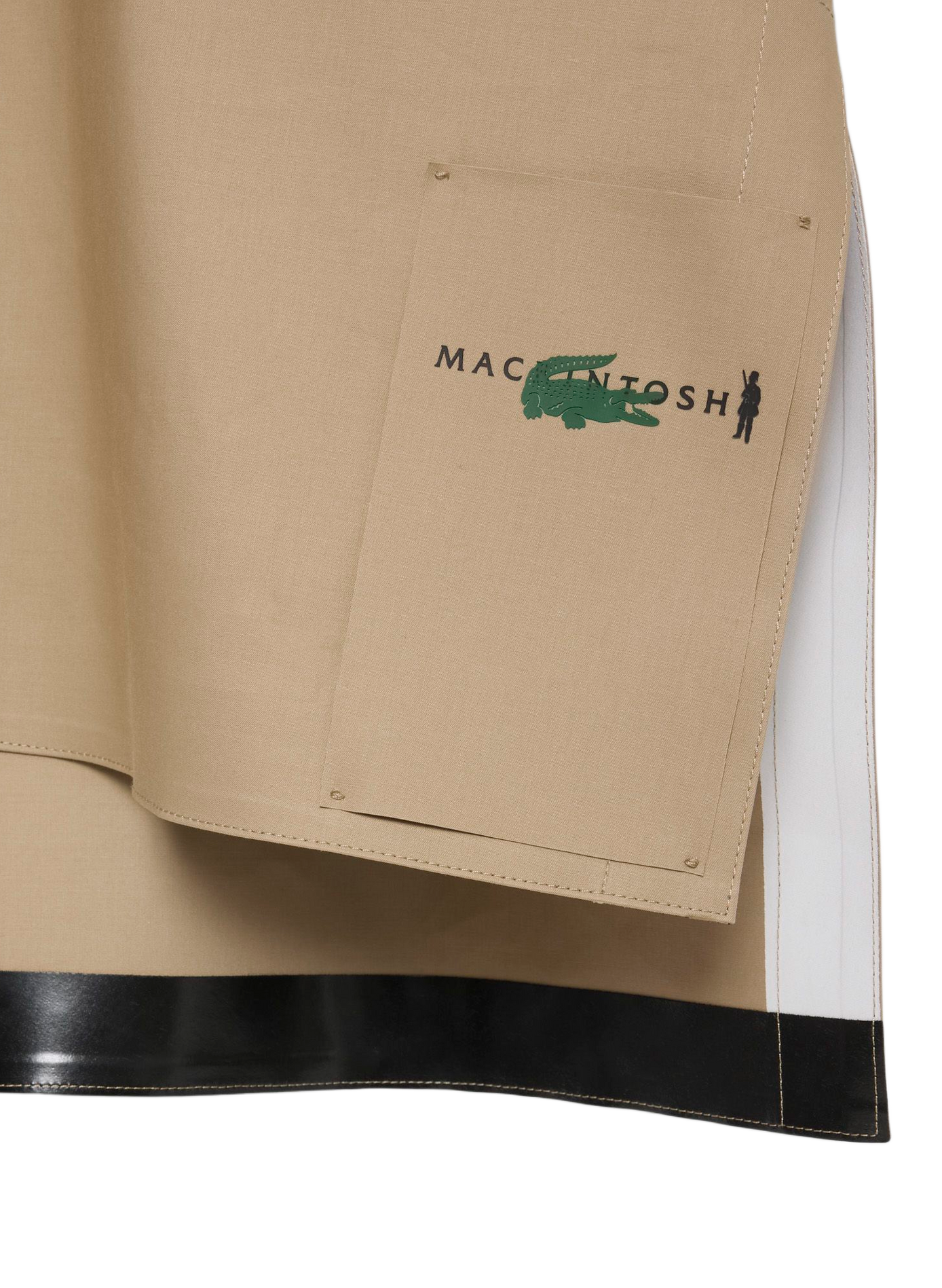 Plain loose-fit short-sleeved polo shirt LACOSTE Beige