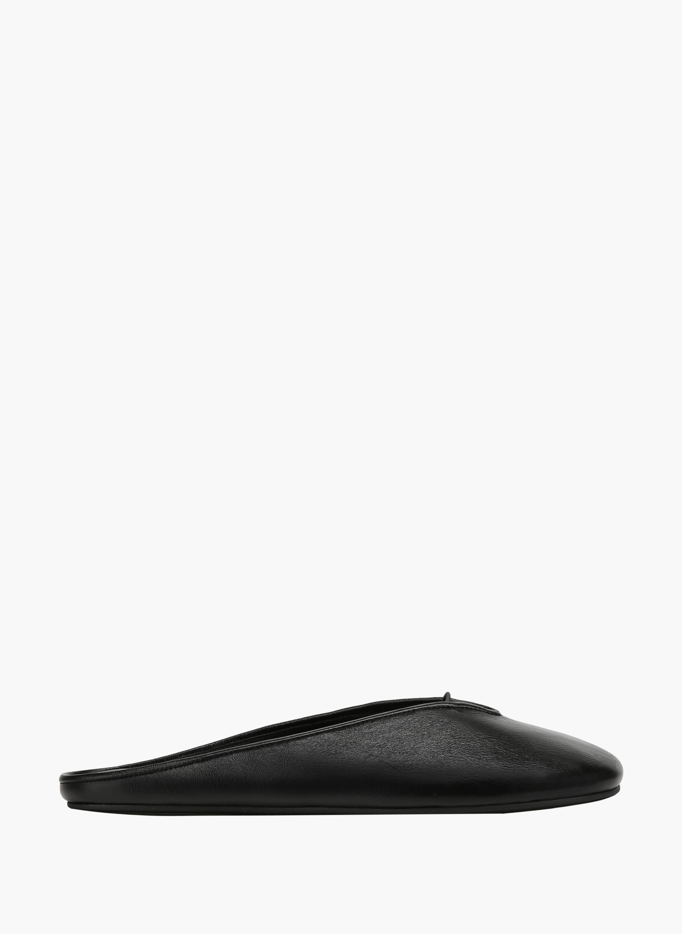 Pippa ballerina's van leer NAKED WOLFE Zwart