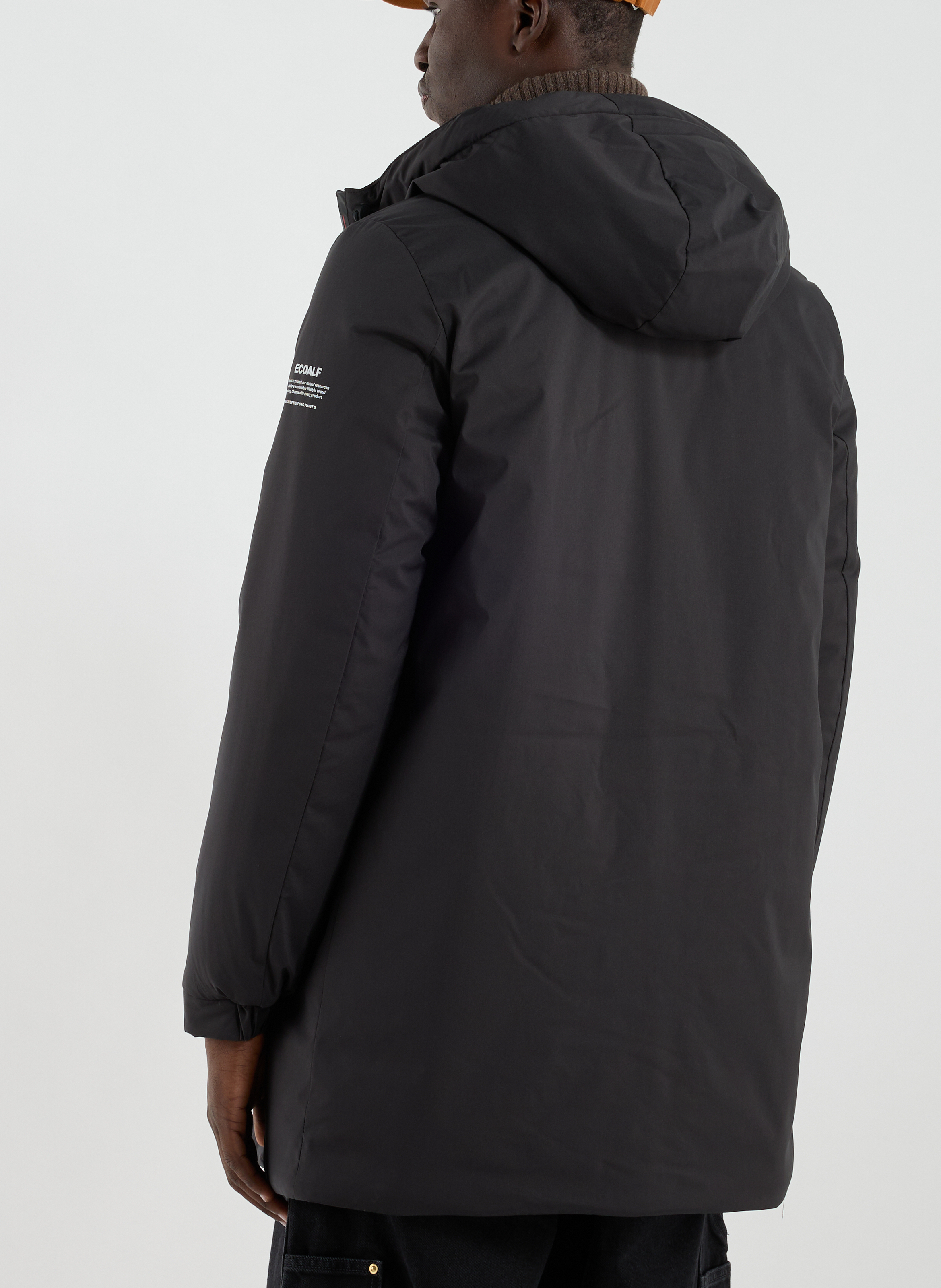 Mittellanger Parka ECOALF Schwarz