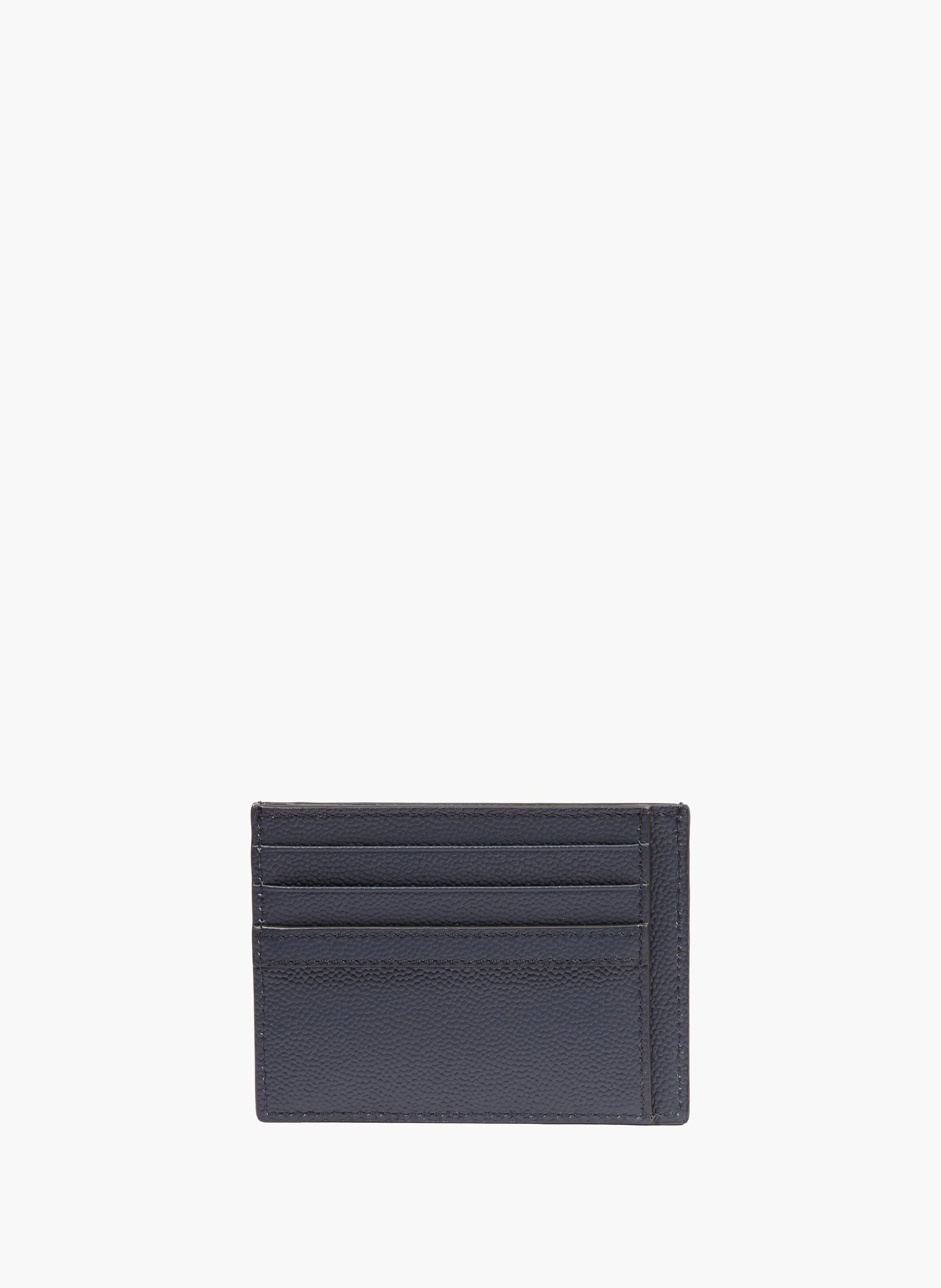 Porte-cartes 6cc/id charlie de lancel en cuir LANCEL Bleu