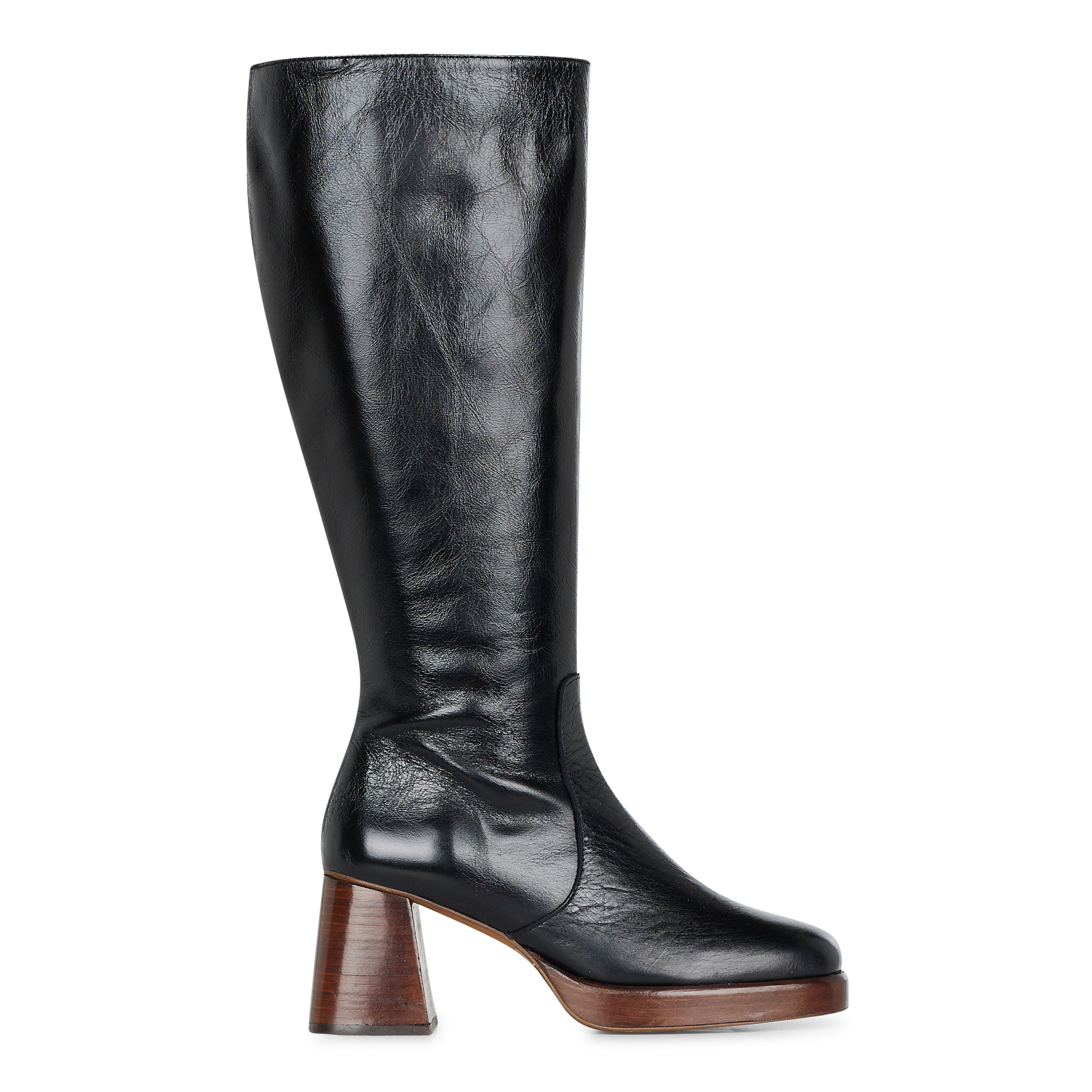 Bottes en cuir betina m JONAK Noir