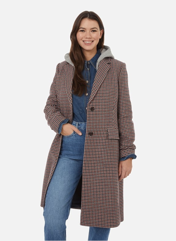 Manteau tommy best sale hilfiger femme rouge