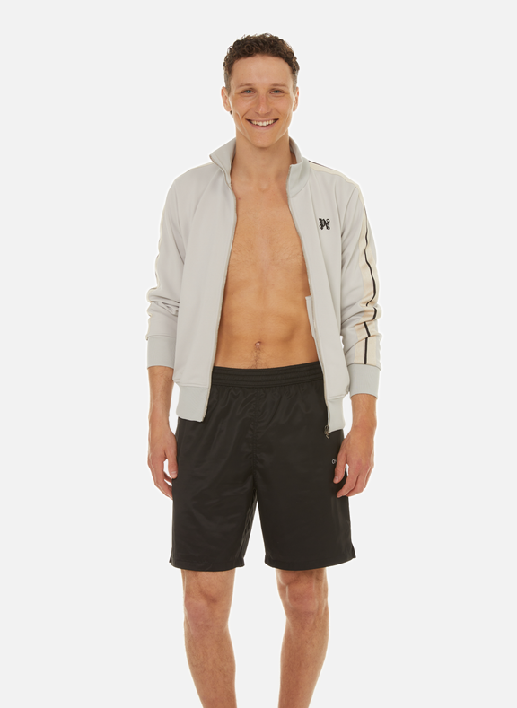 OFF-WHITE Fitted Bermuda Shorts Black