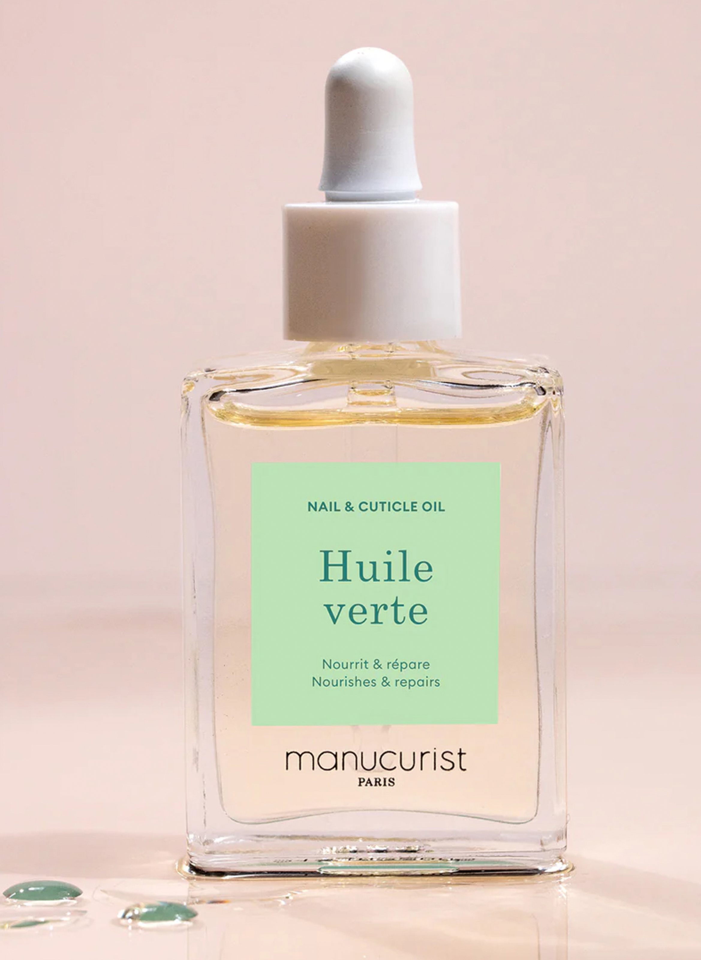 Green oil MANUCURIST No color