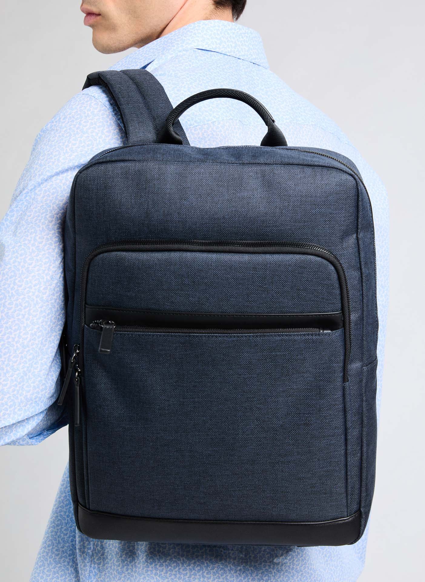 Denim backpack SAISON 1865 Blue