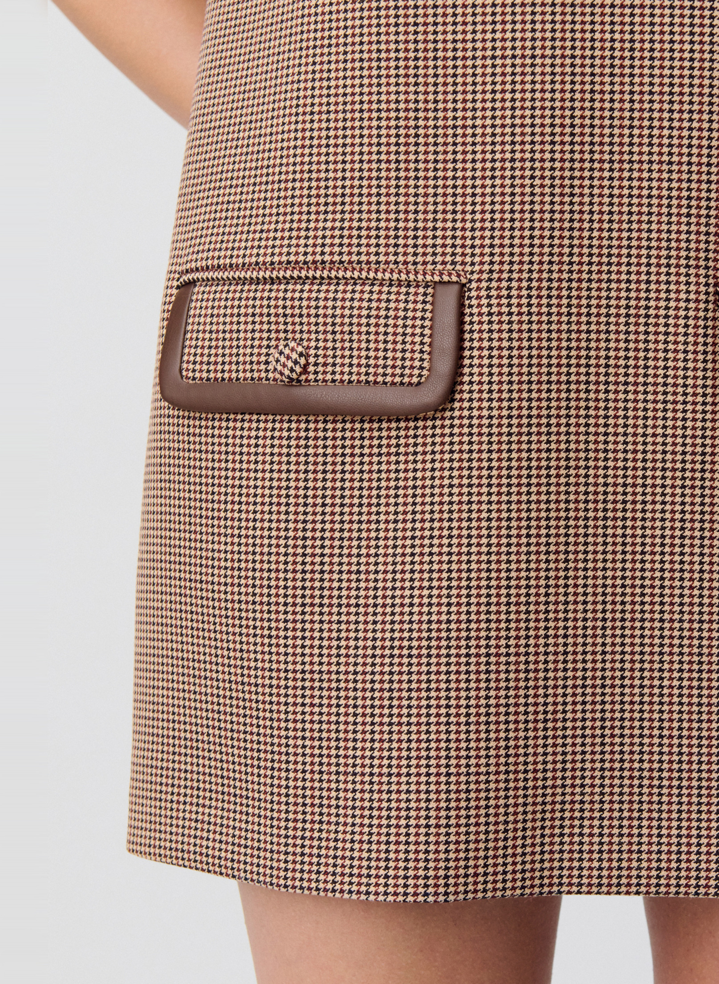 Robe courte droite col classique rila CLAUDIE PIERLOT Multicolore