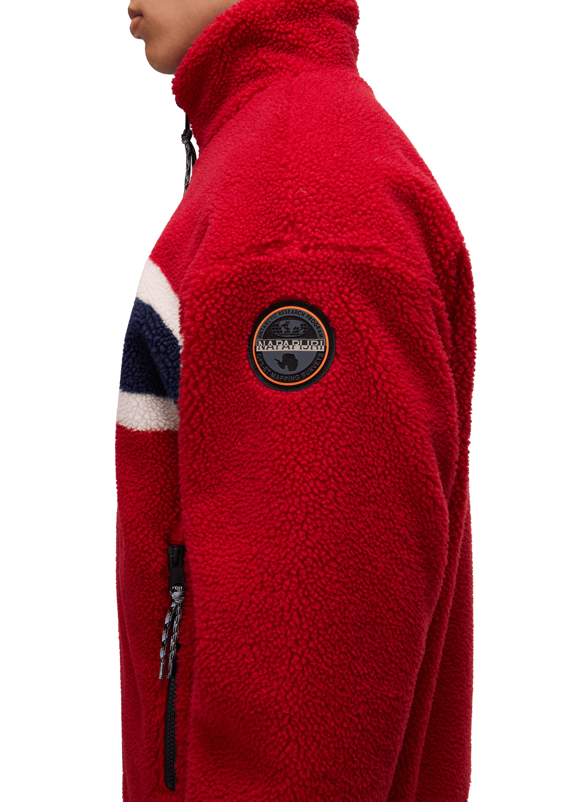 Fleece zip-up sweatshirt NAPAPIJRI Multicolour