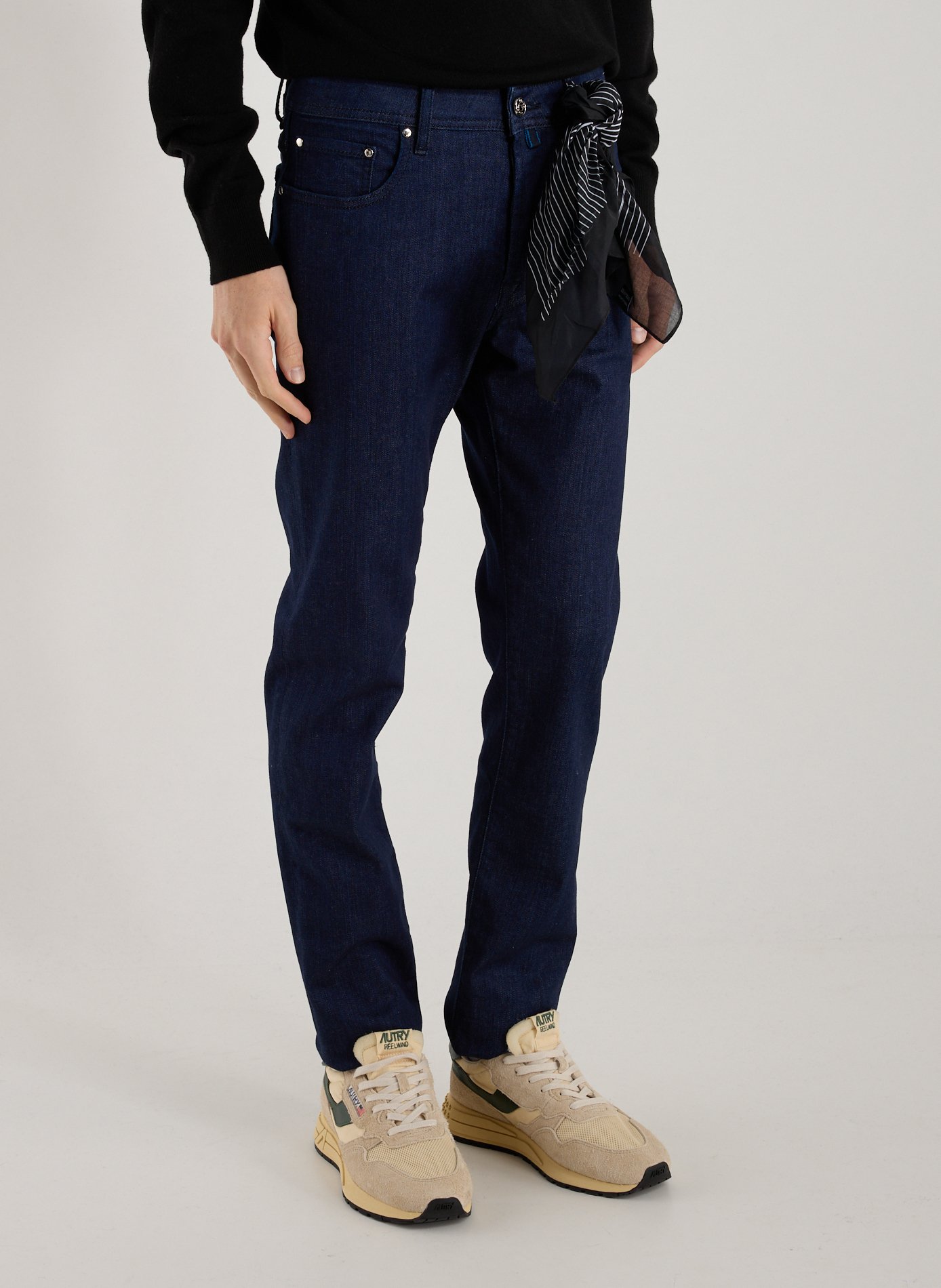 JACOB COHEN Jean coupe slim en coton mélangé Bleu