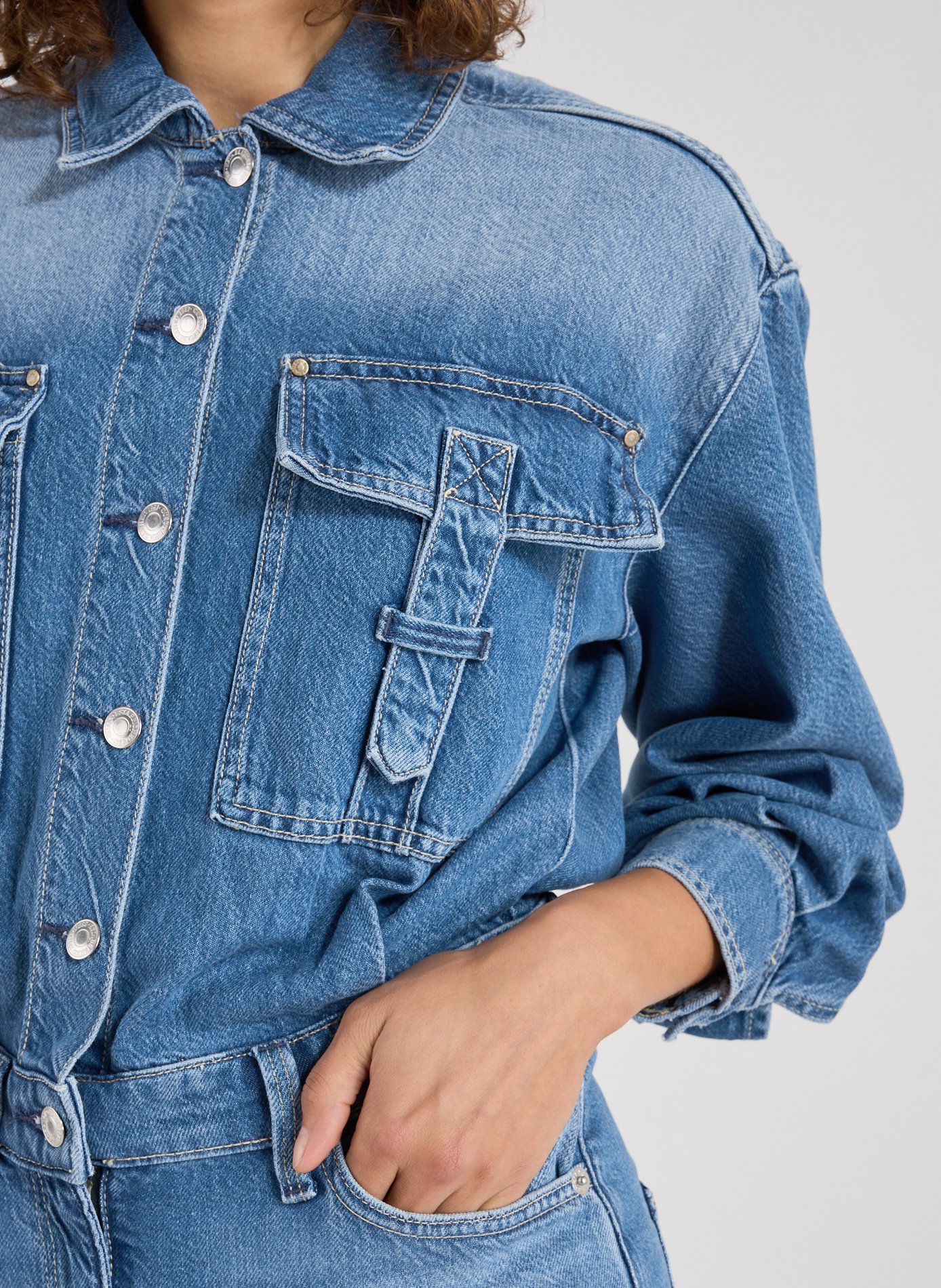 Combinaison en jean GUESS Multicolore