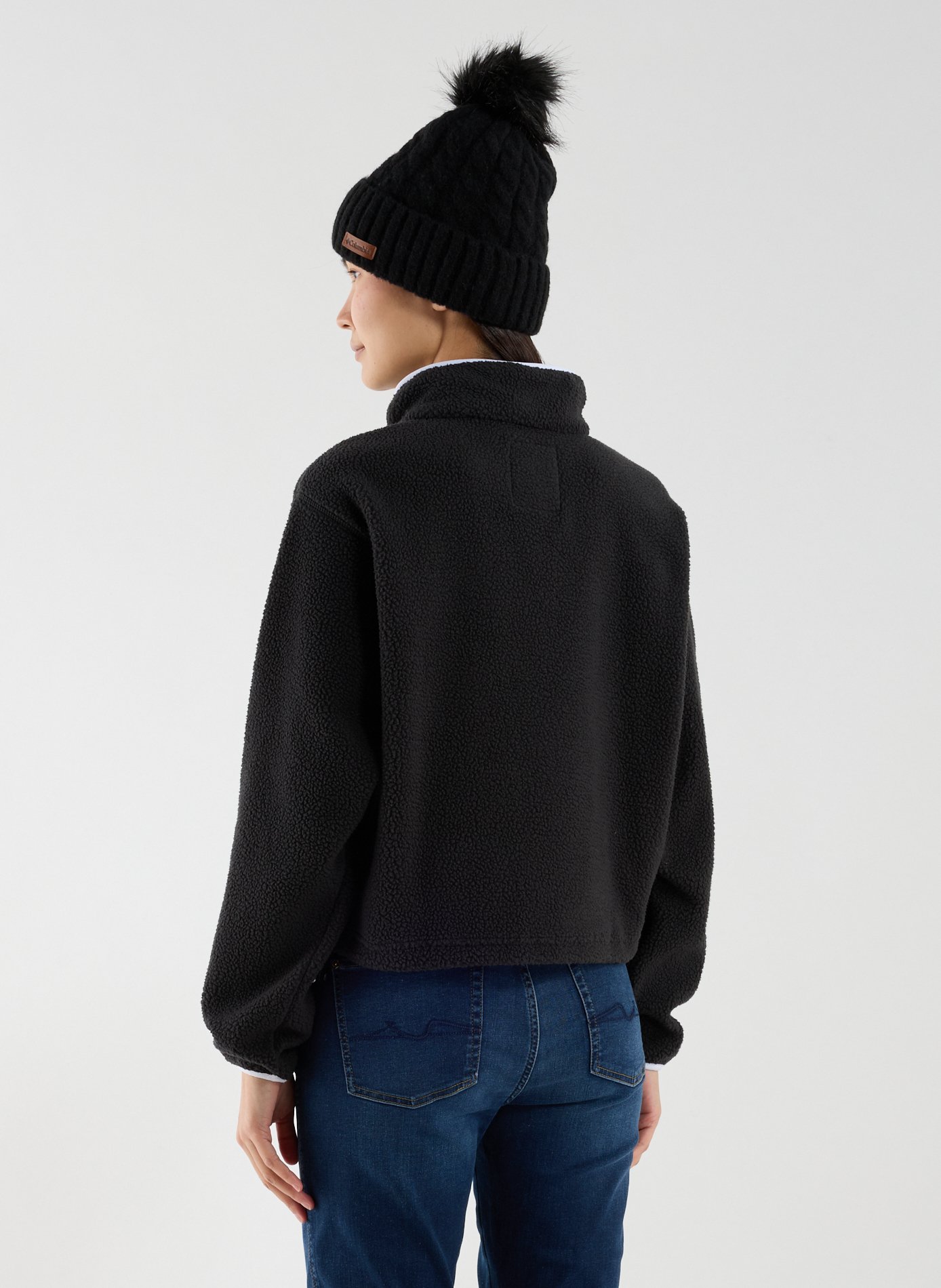 Pull duveteux  COLUMBIA Noir