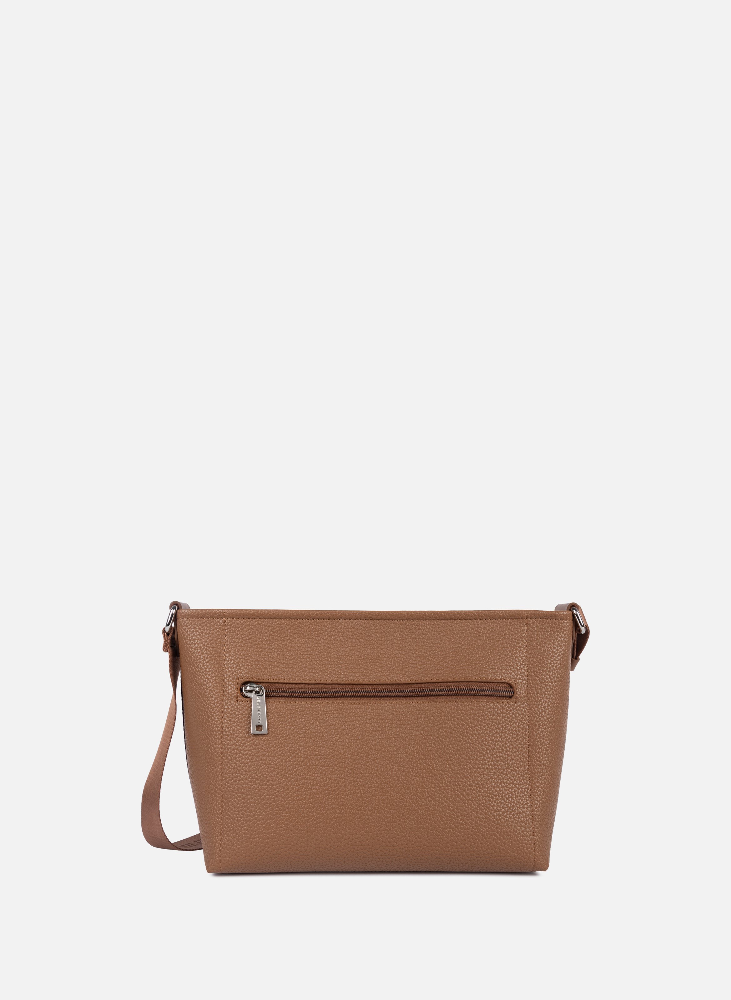 Crossbody bag - Maya Double KBA LANCASTER Brown