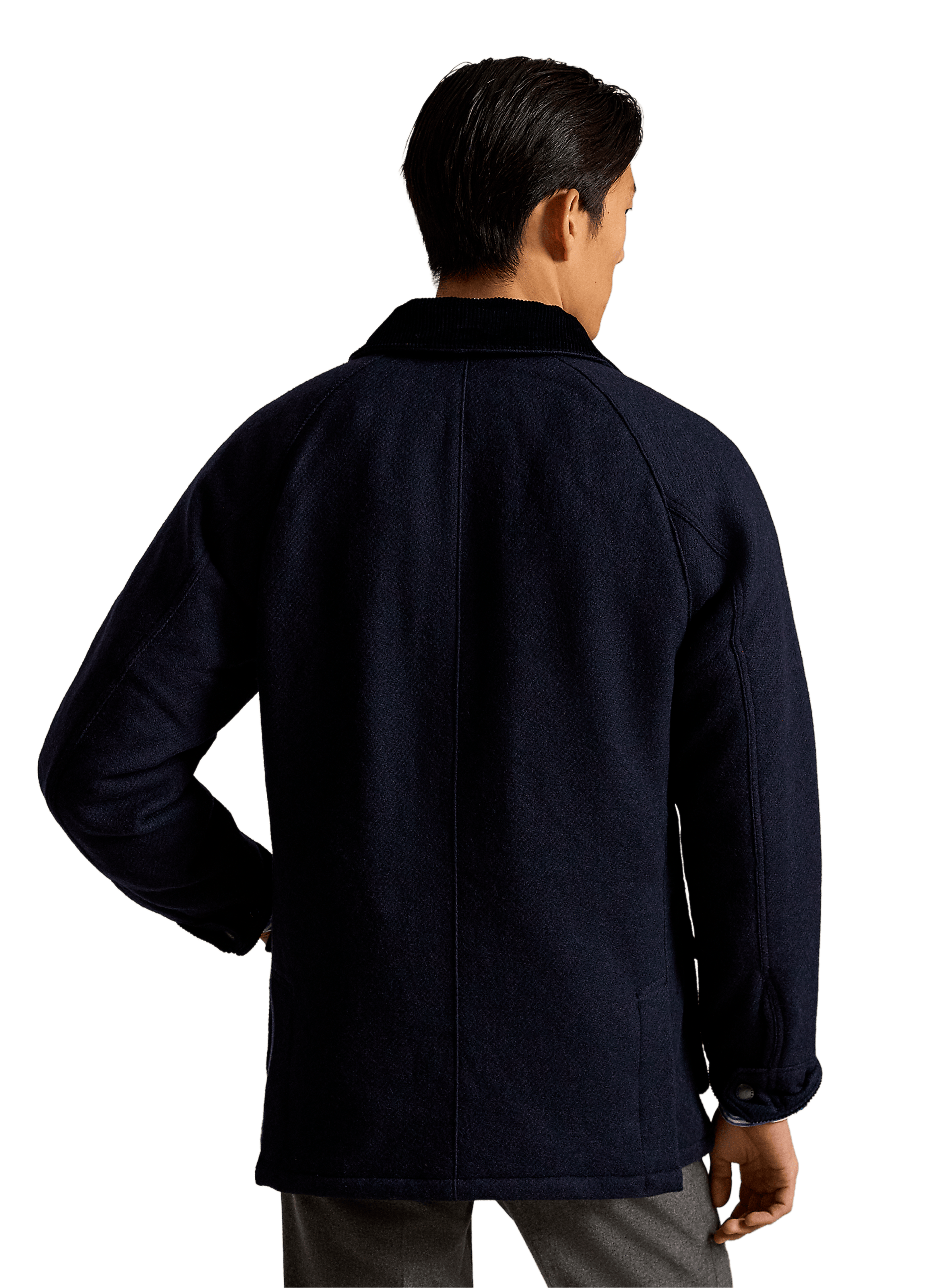 Wool jacket POLO RALPH LAUREN Blue