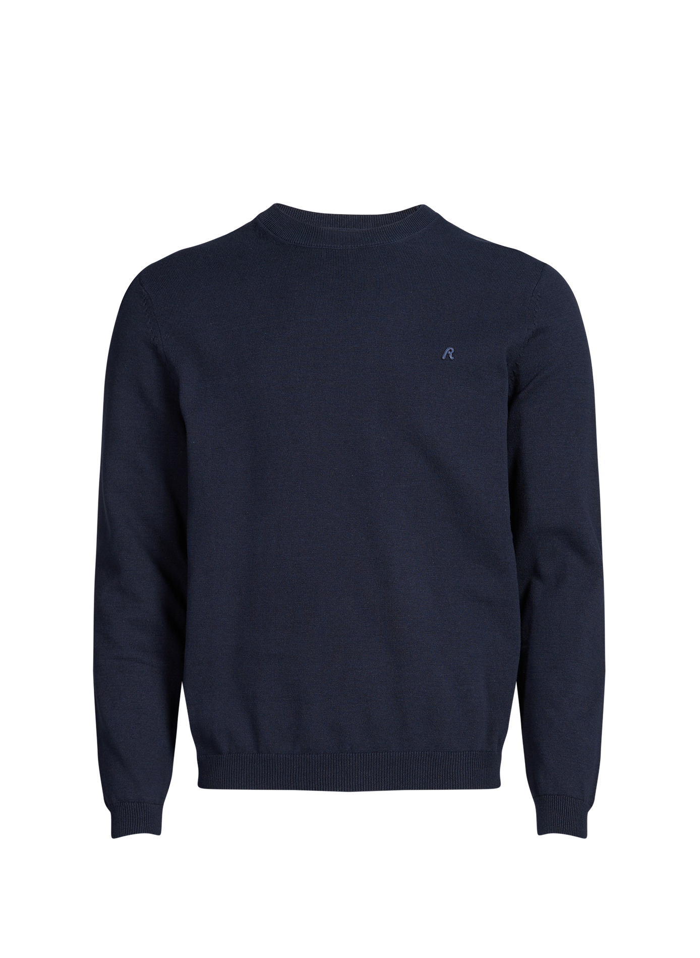 Pull à logo en coton REPLAY Bleu