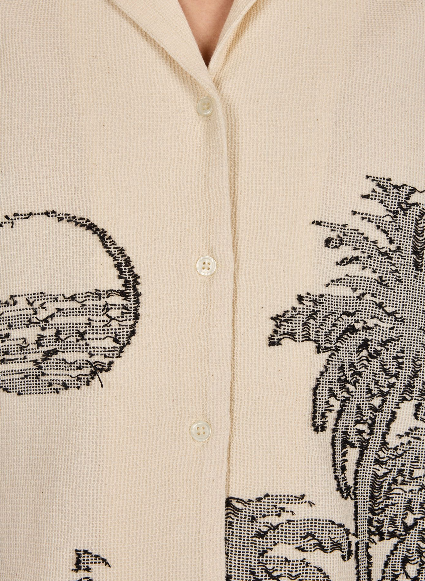 Chemise Morney Evasion en coton  MAISON LABICHE Blanc