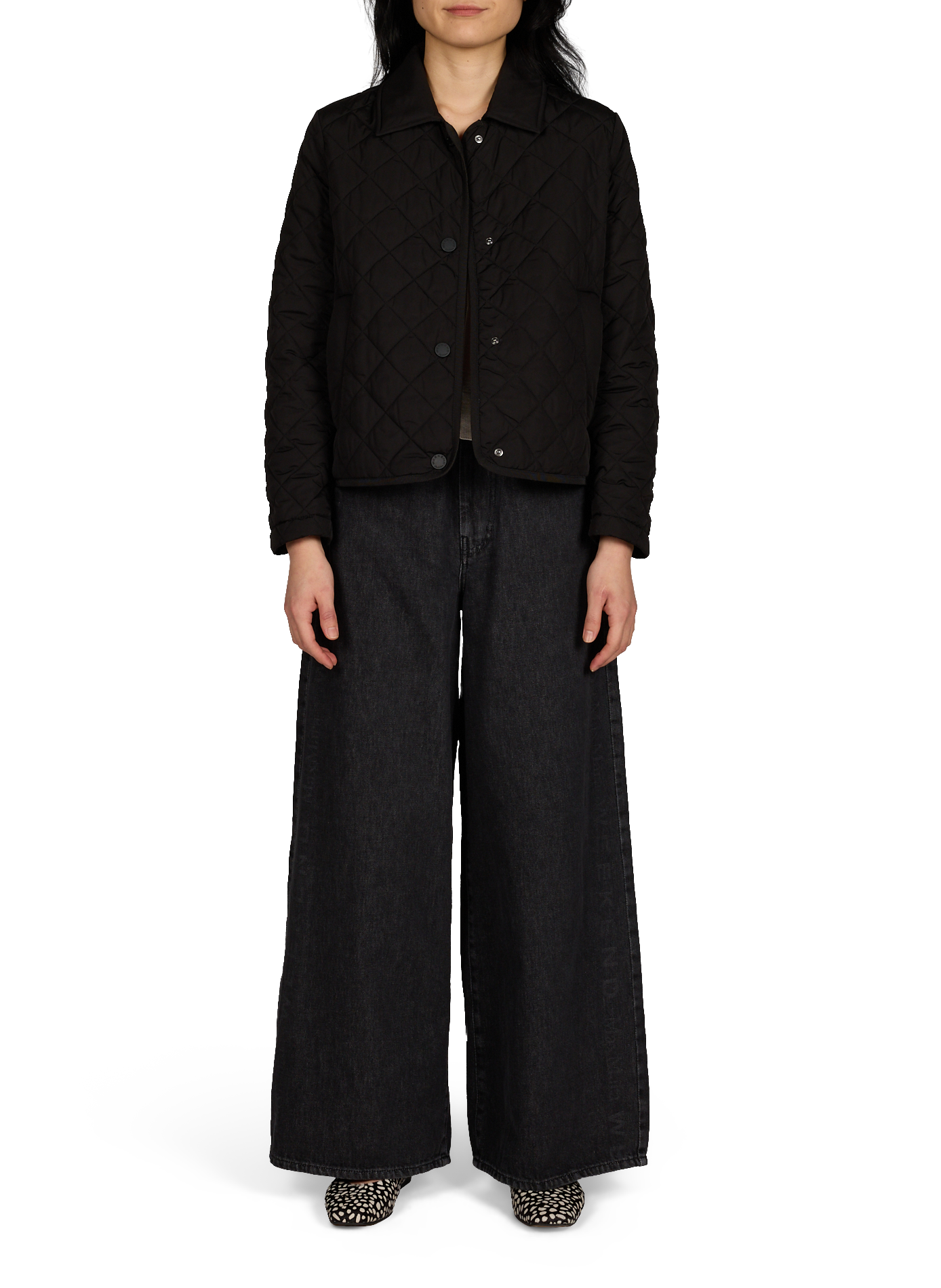 Quilted jacket MAX MARA WEEK END Black