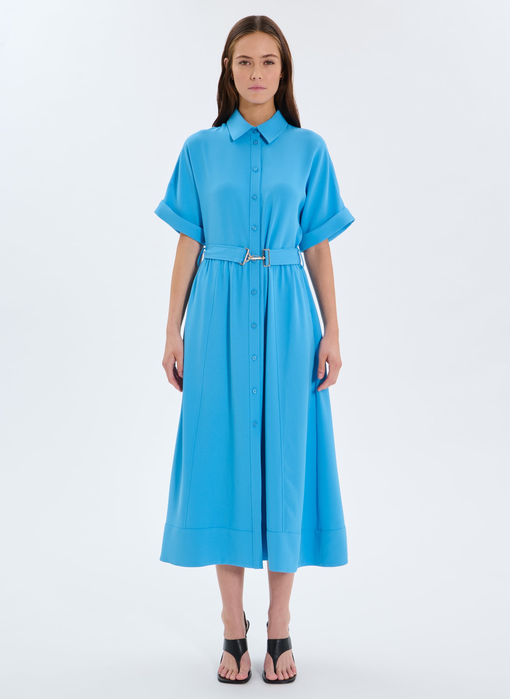 Robe  ralizee ZAPA Bleu