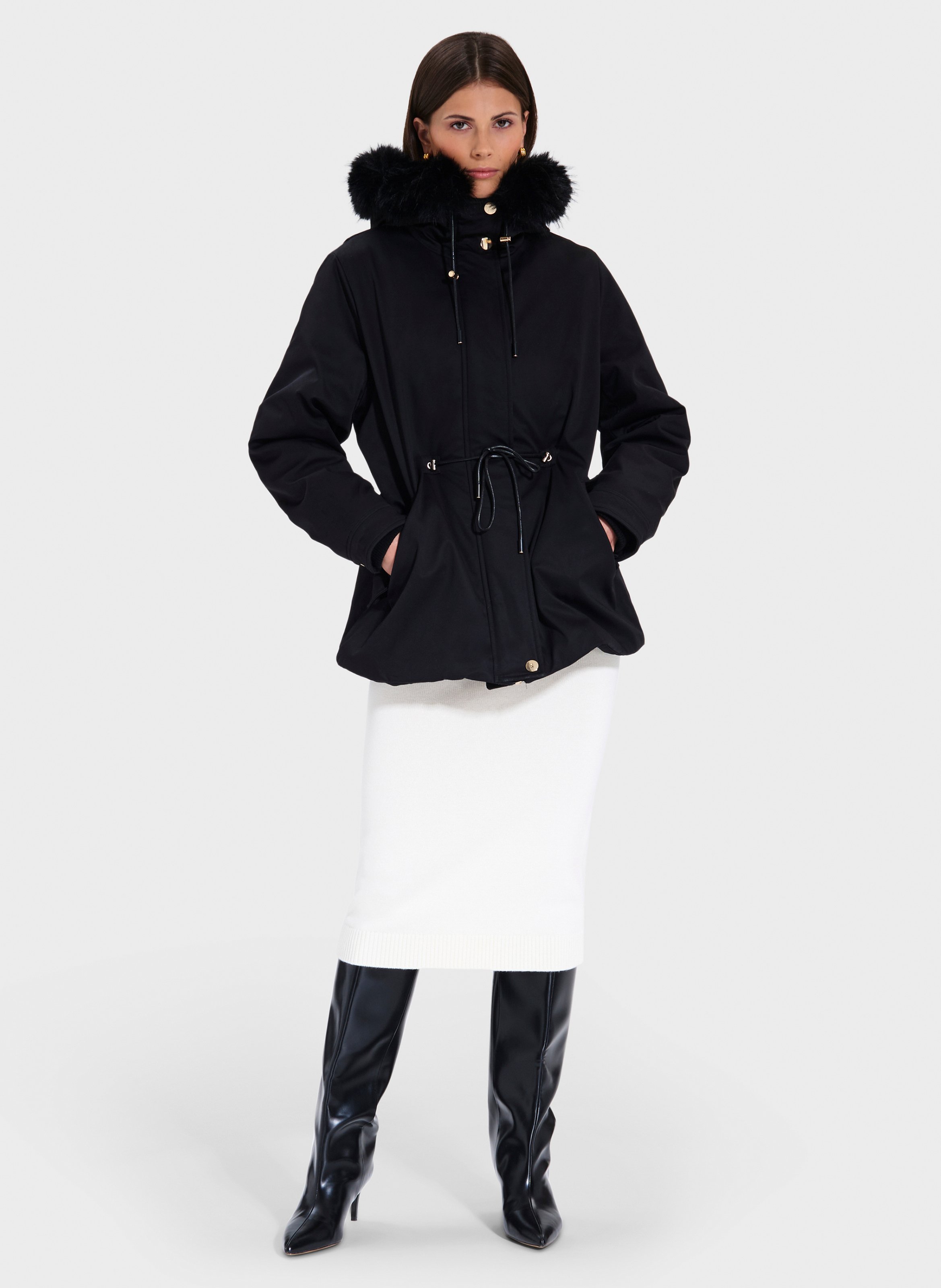 Parka  pekin ZAPA Noir