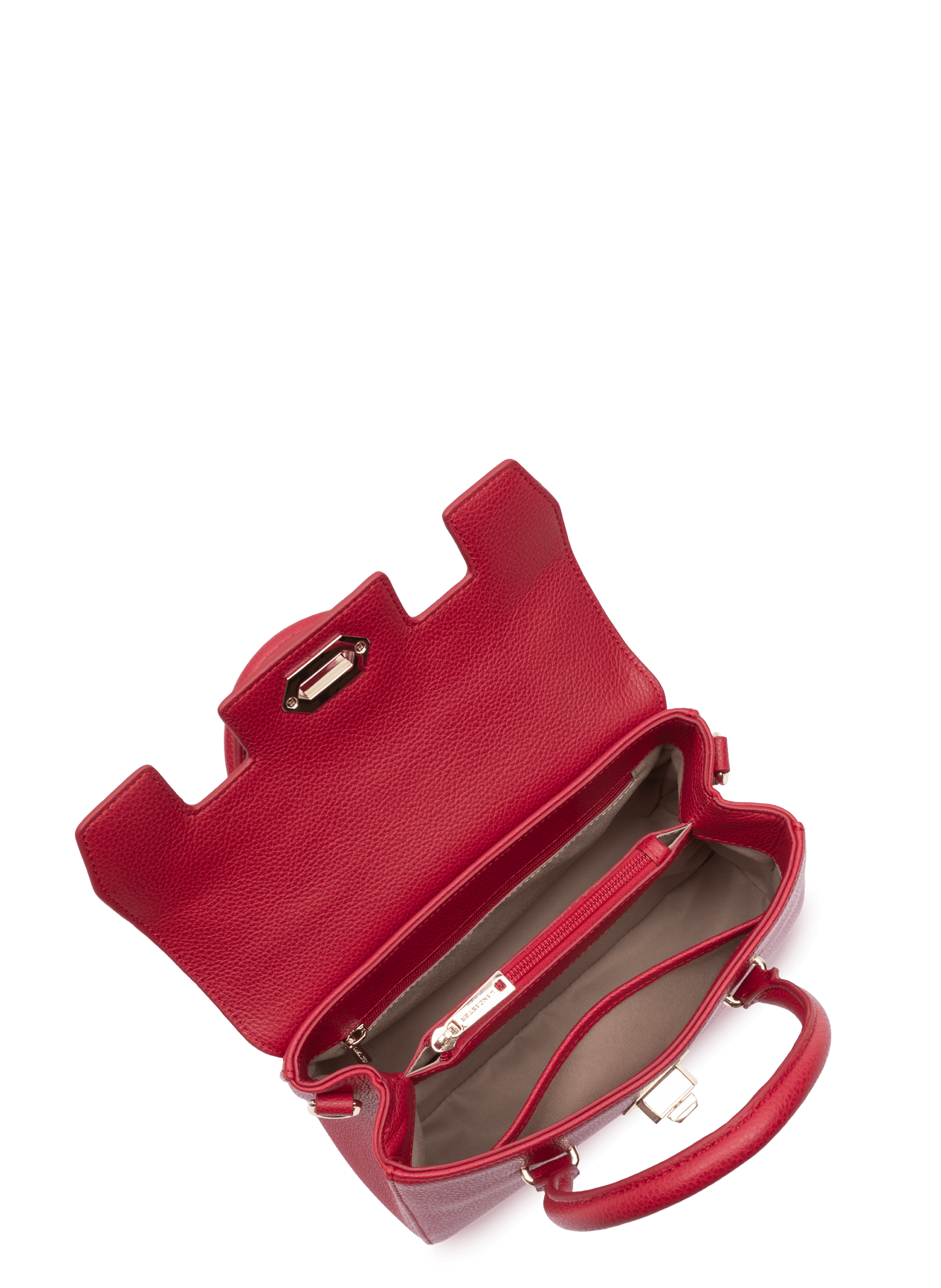 Petit sac à main - milano cosmos LANCASTER Rouge