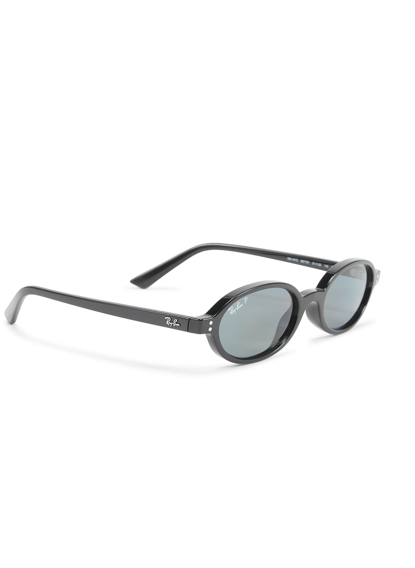 Oval sunglasses RAY-BAN Black