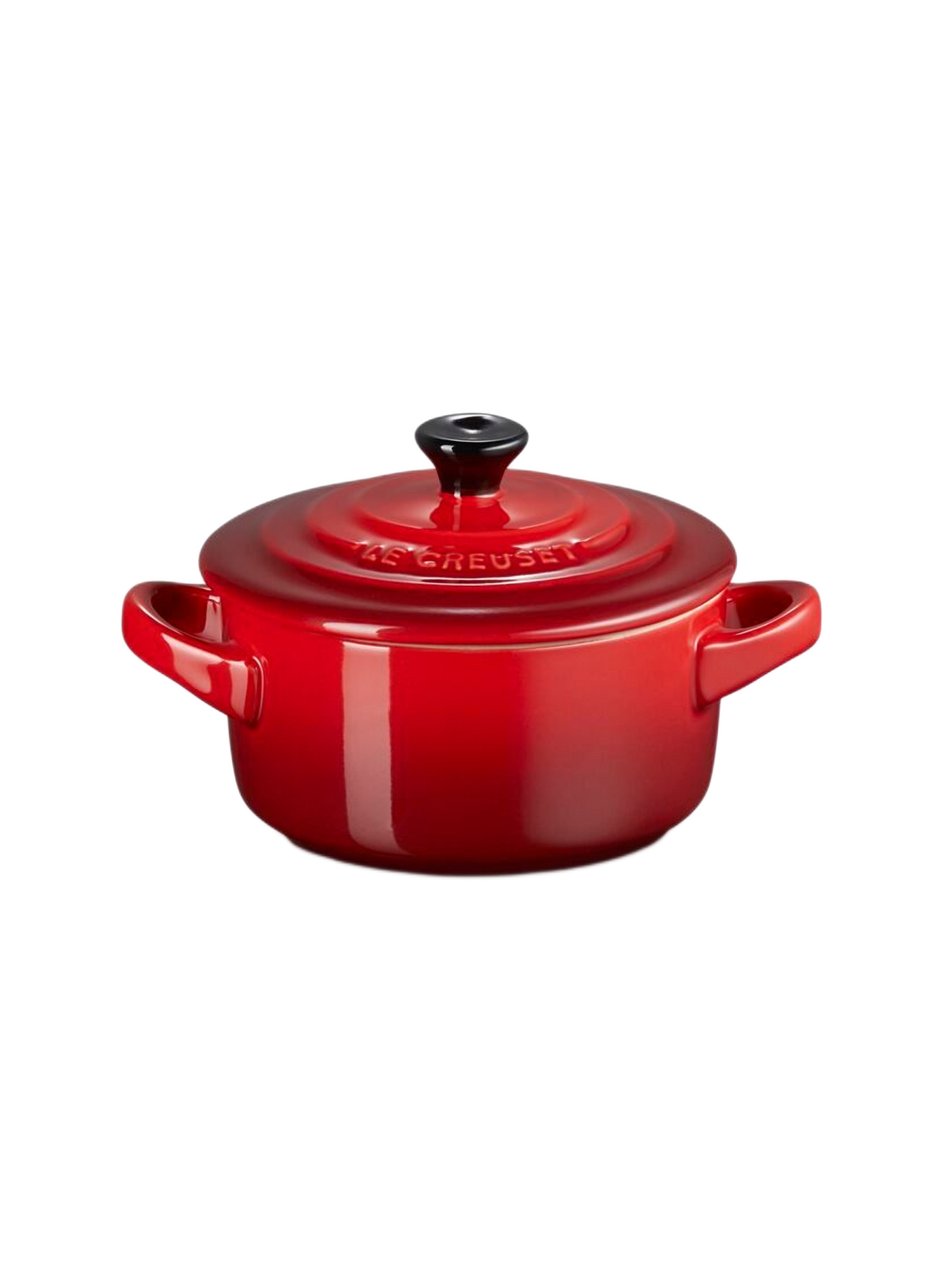 Mini-Kochtopf aus Keramik LE CREUSET Rot