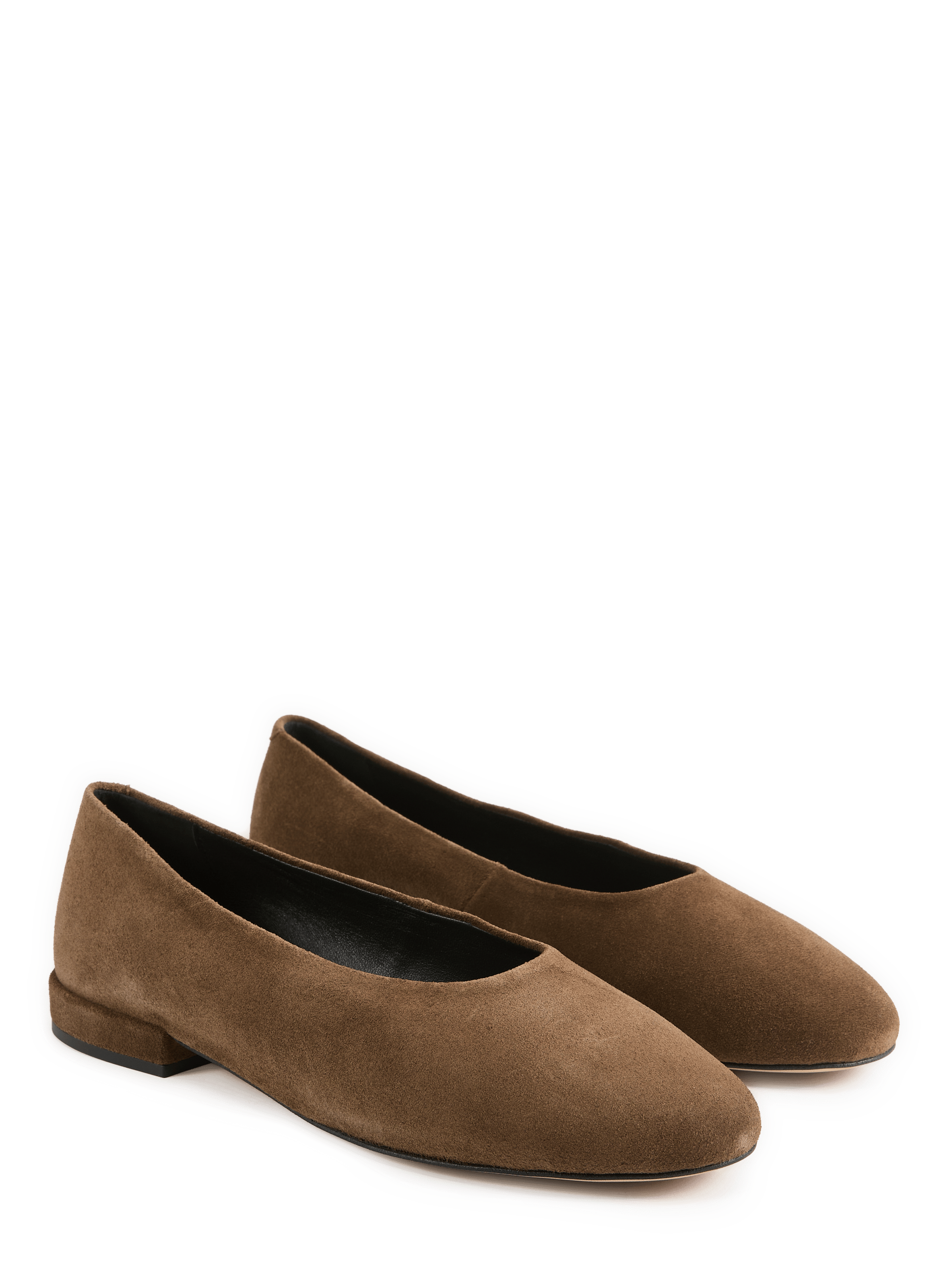 Leather ballet flats MAISON TOUFET Brown