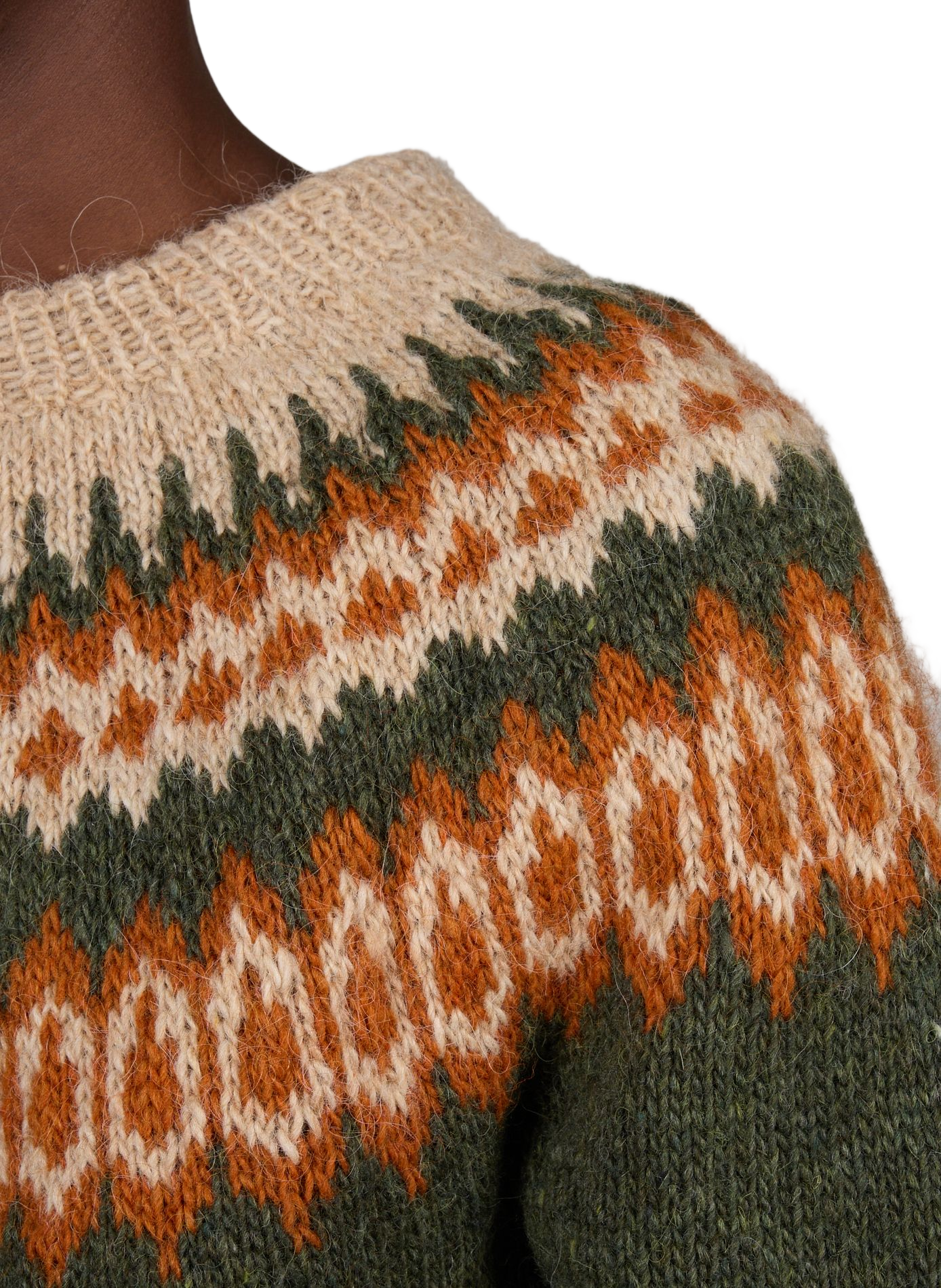 Wool knit sweater RANRA Multicolour