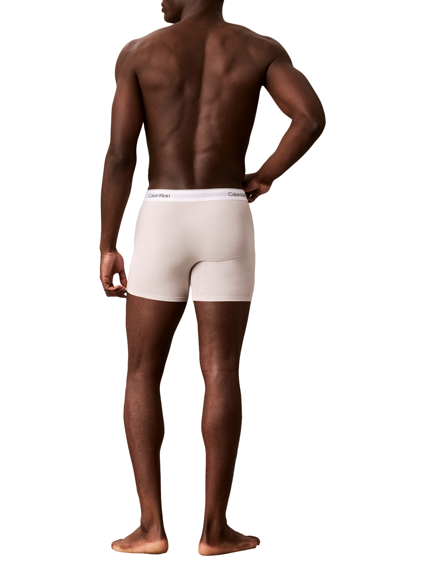 Boxer à logo en coton mélangé CALVIN KLEIN Multicolore