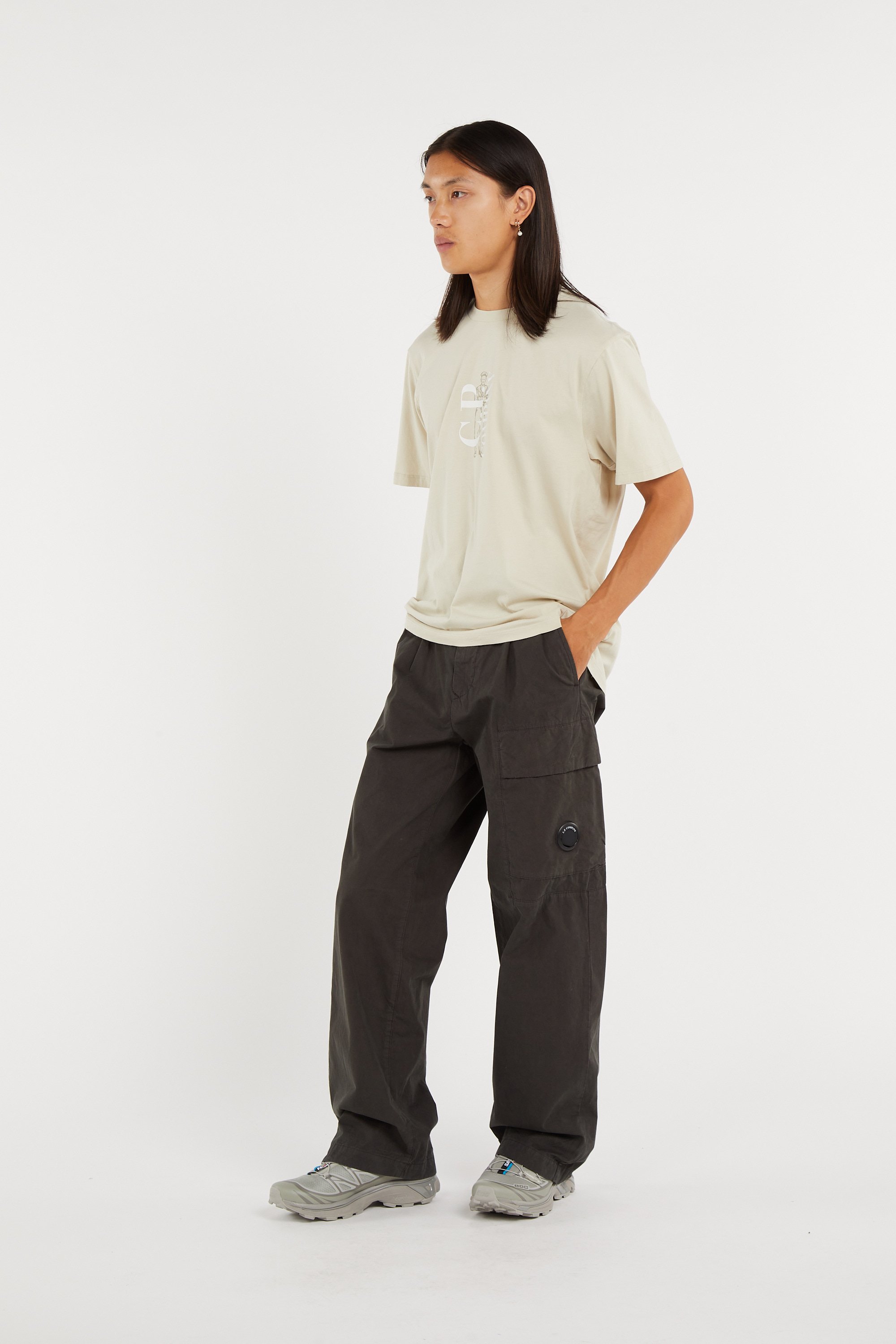T-shirt CP COMPANY Gris