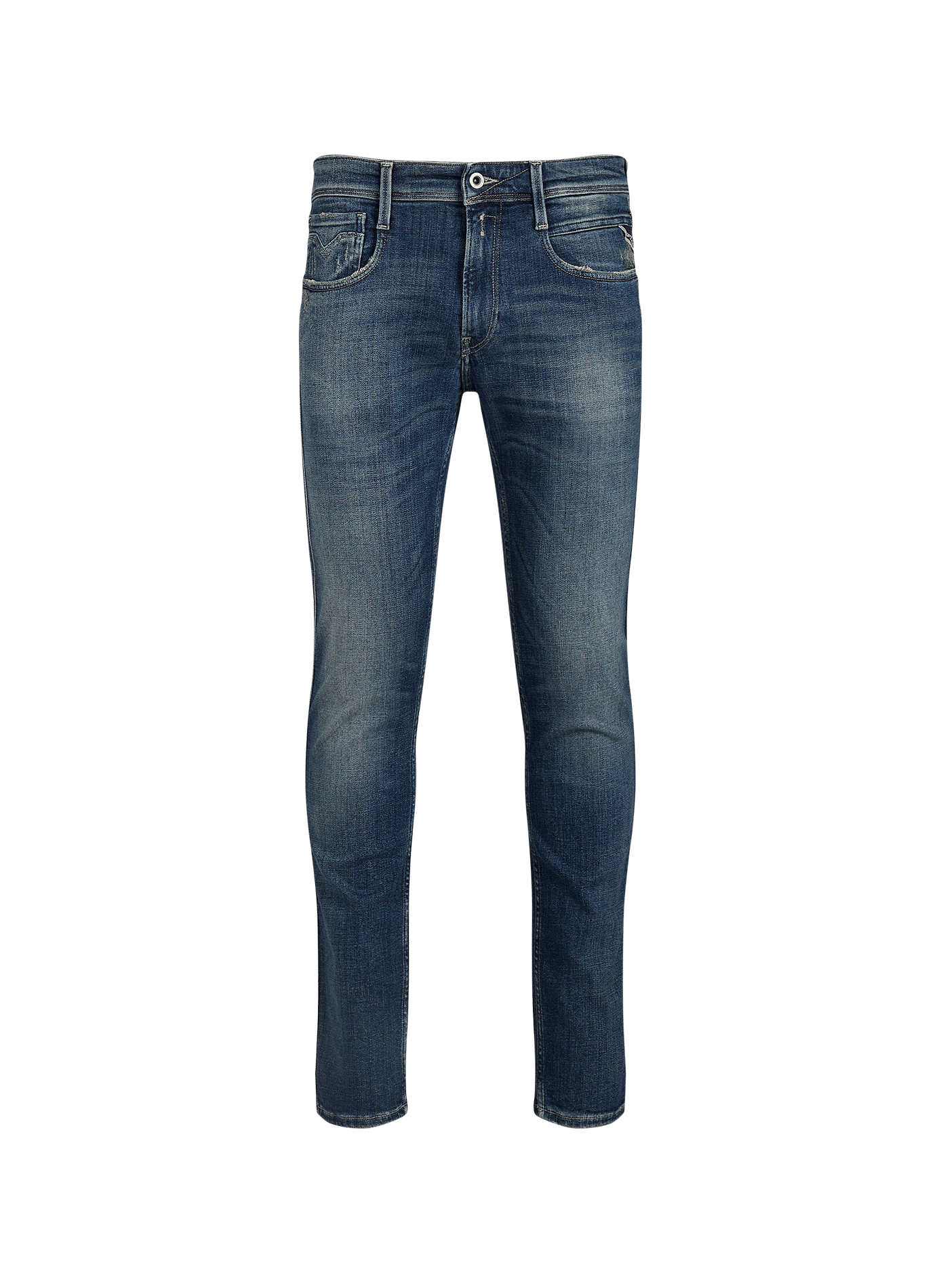 Jean skinny en coton mélangé REPLAY Bleu