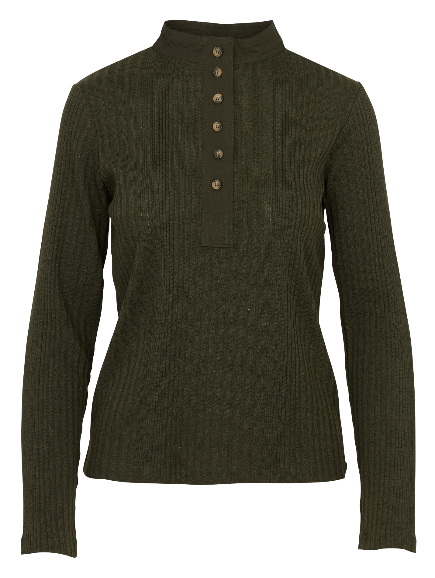 T-shirt met ronde hals LA FEE MARABOUTEE Groen