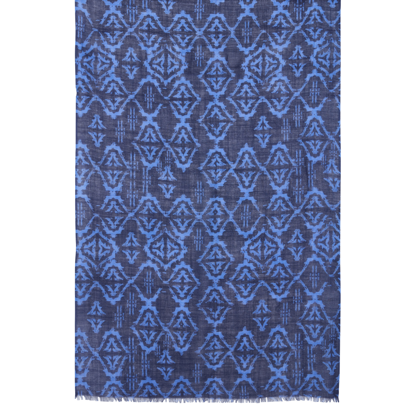 Wollen sjaal LA FEE MARABOUTEE Blauw