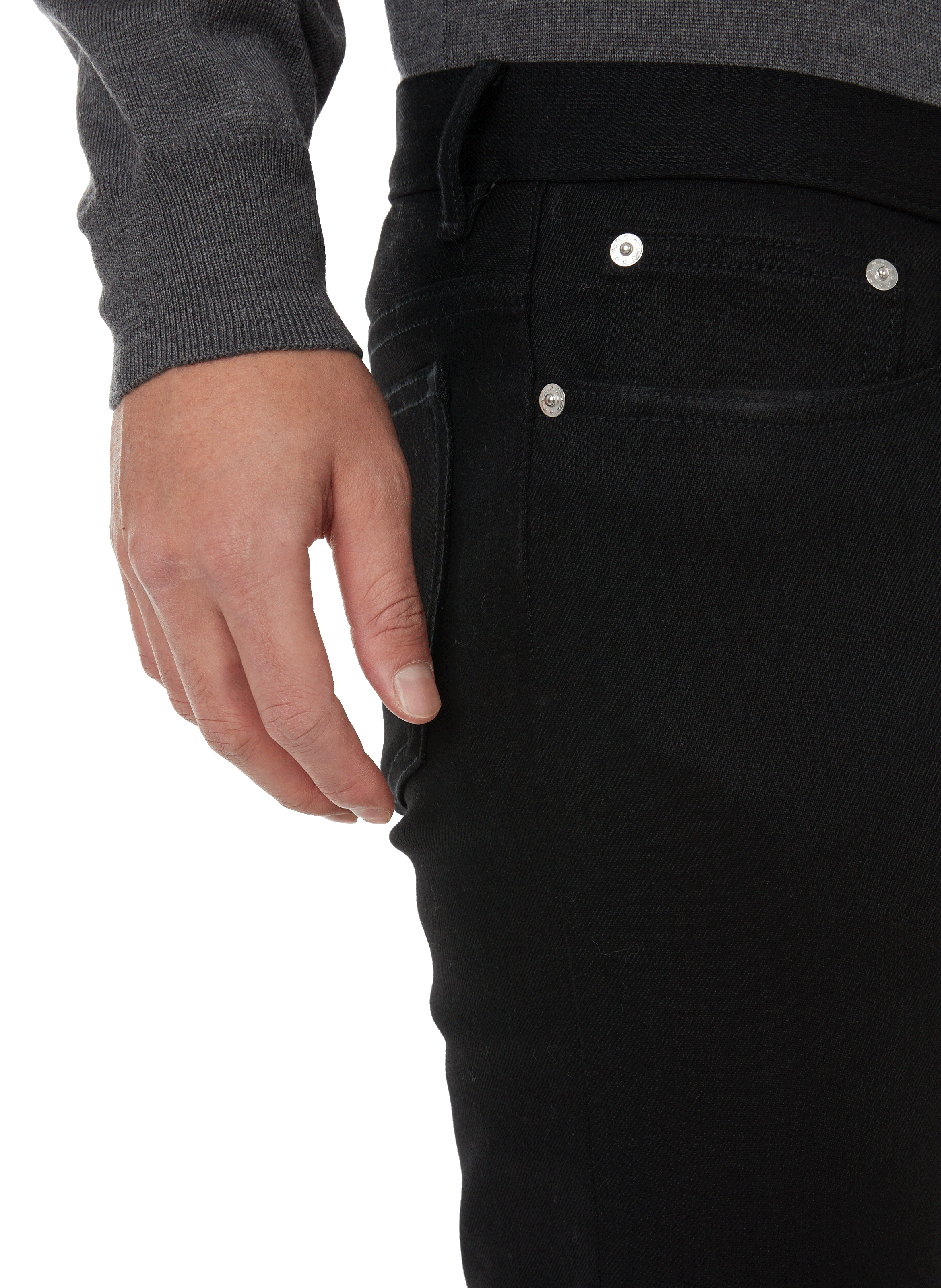 Petit Standard cotton denim jeans A.P.C. Black