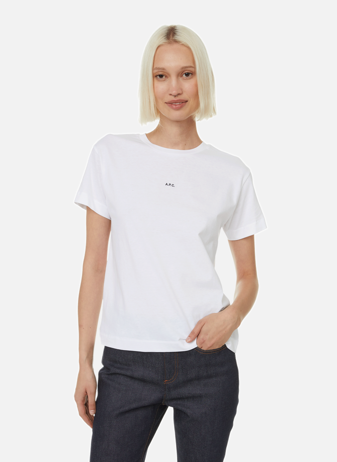 Cotton T-shirt with logo A.P.C.
