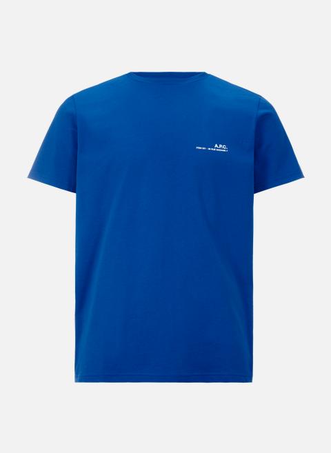 Blaues Baumwoll-T-ShirtA.PC 