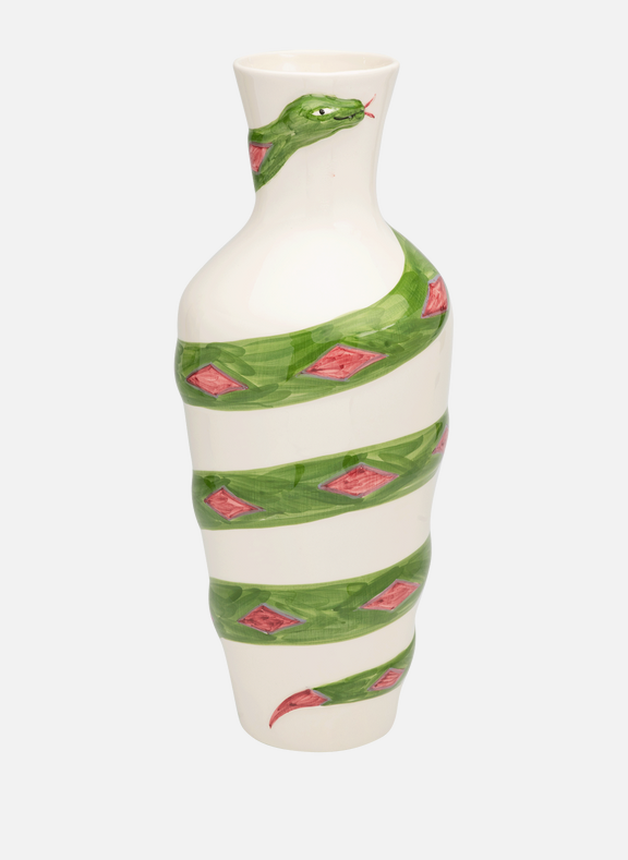 ANNA + NINA Vase Serpent Multicolore