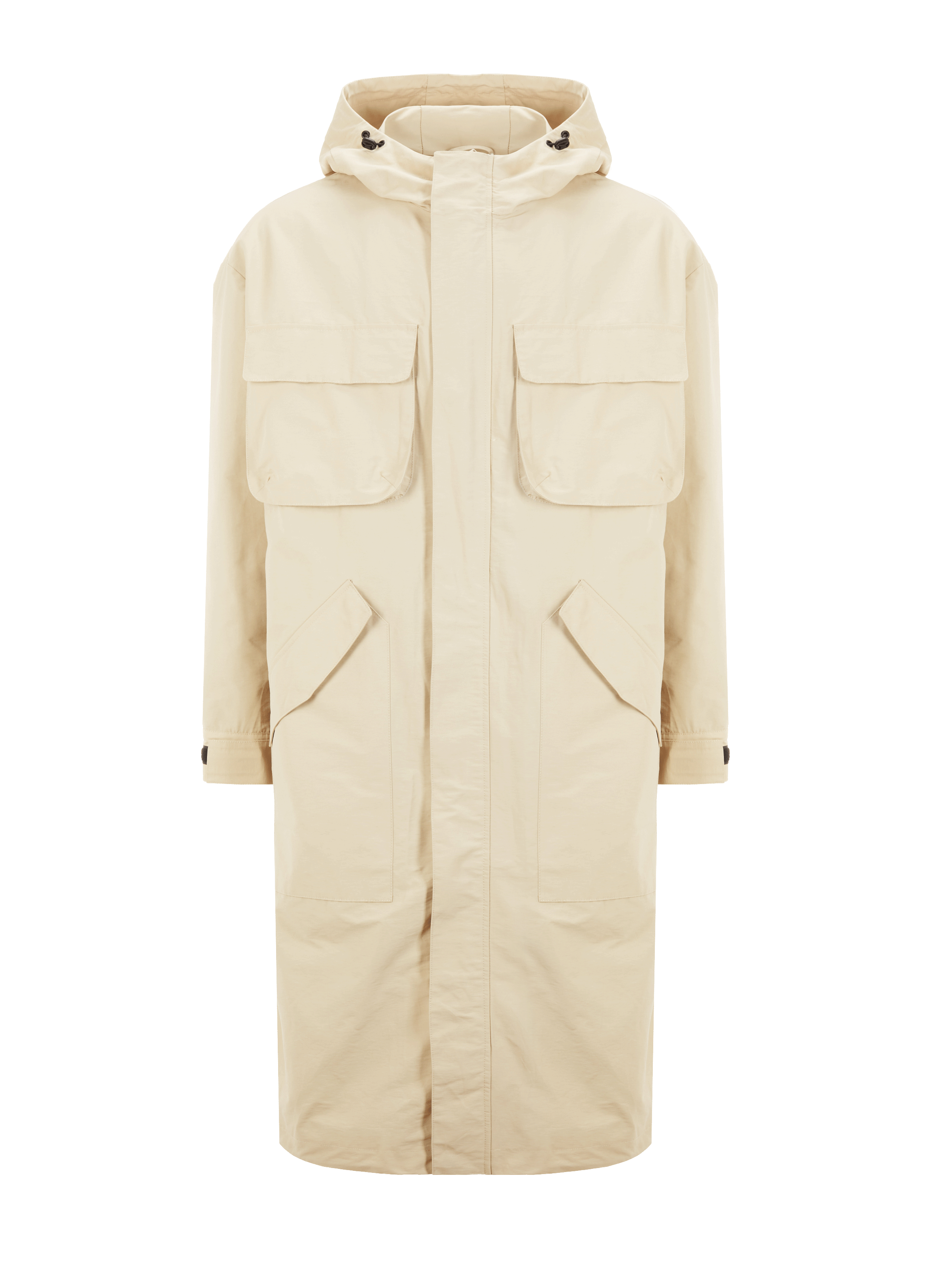 Parka longues en coton mélangé  SAISON 1865 Beige