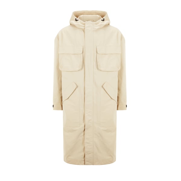 Parka longues en coton mélangé Parka longues en coton mélangé