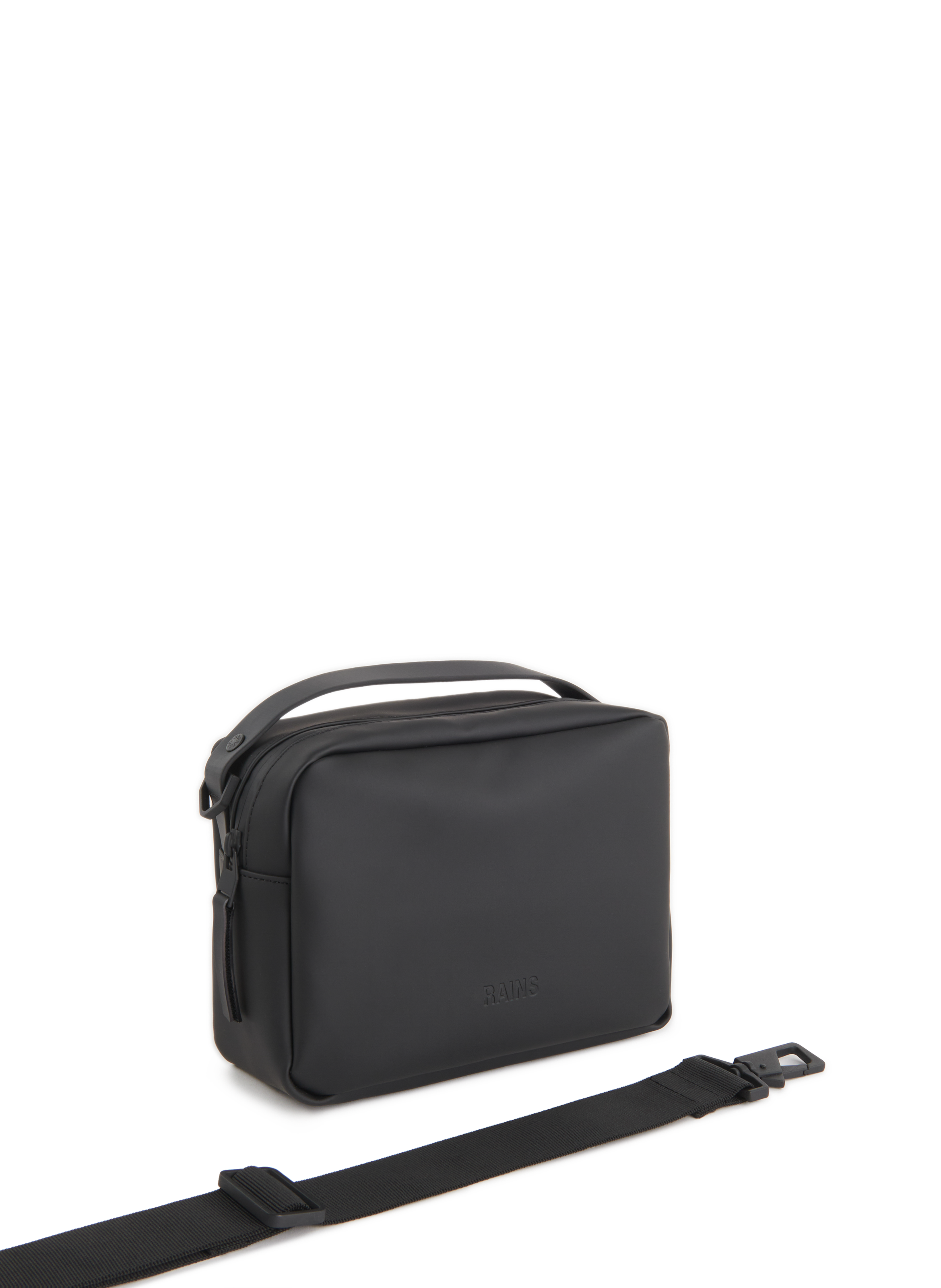 Sac à bandoulière Box Bag RAINS Noir