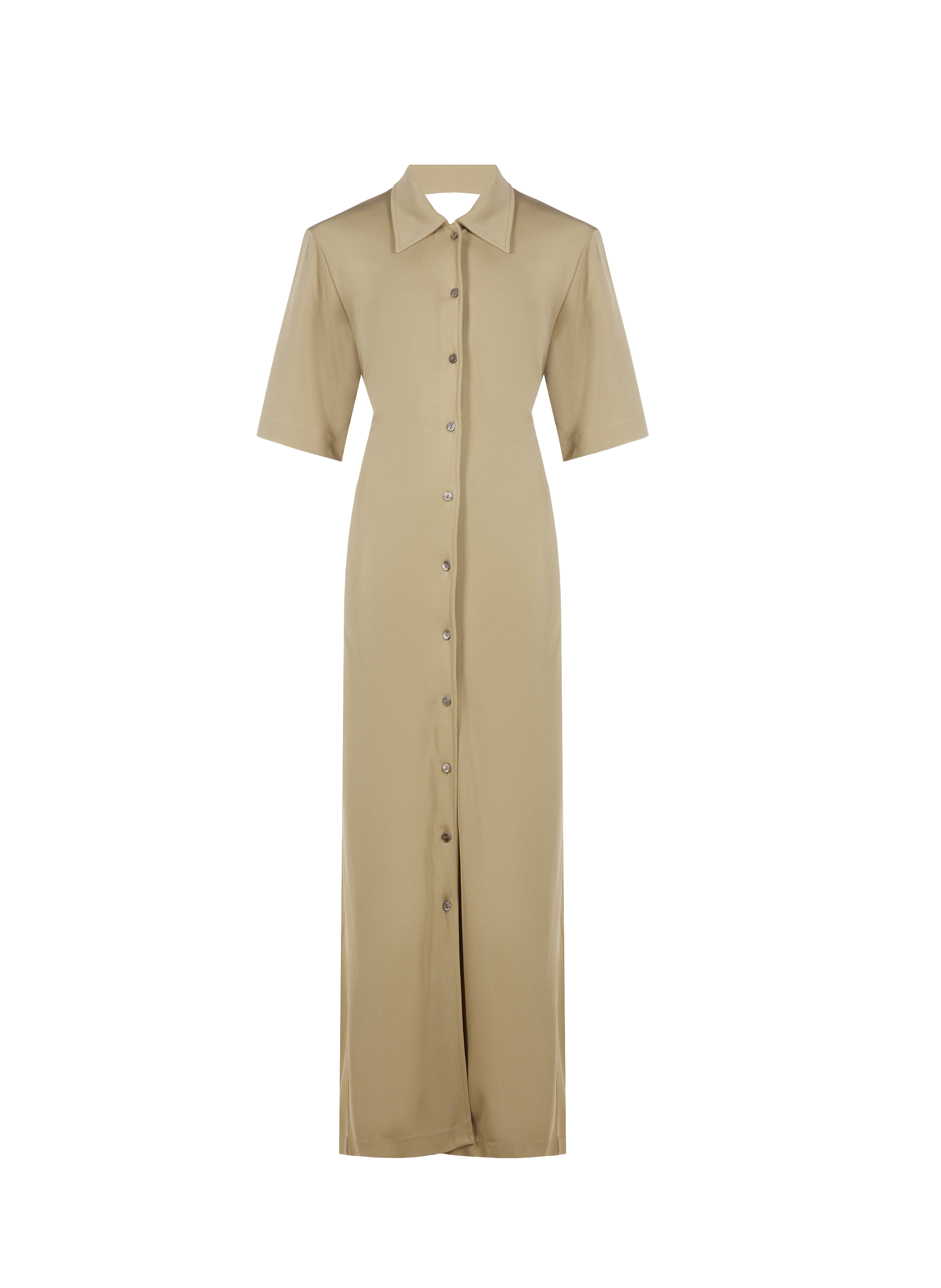 Robe longue dos nu BITE STUDIOS Vert