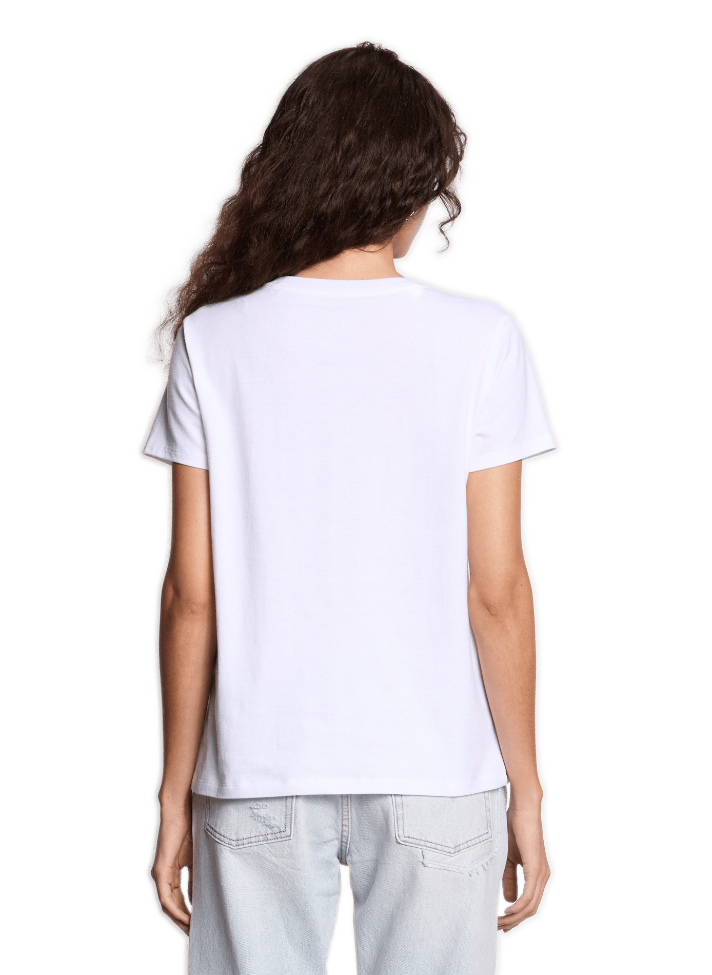 T-shirt imprimé en coton  LEVI'S Blanc