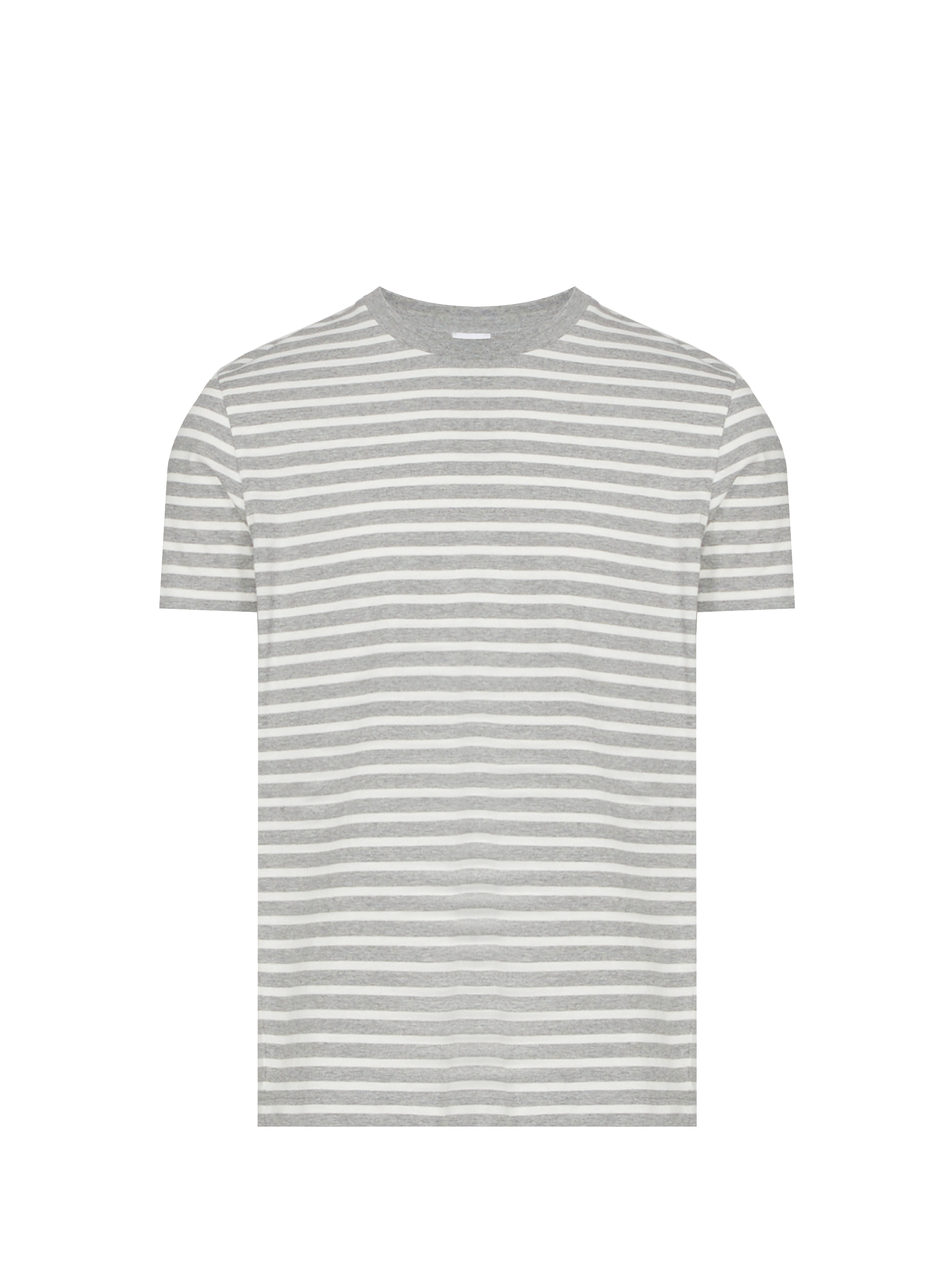 T-shirt à rayures AU PRINTEMPS PARIS Gris