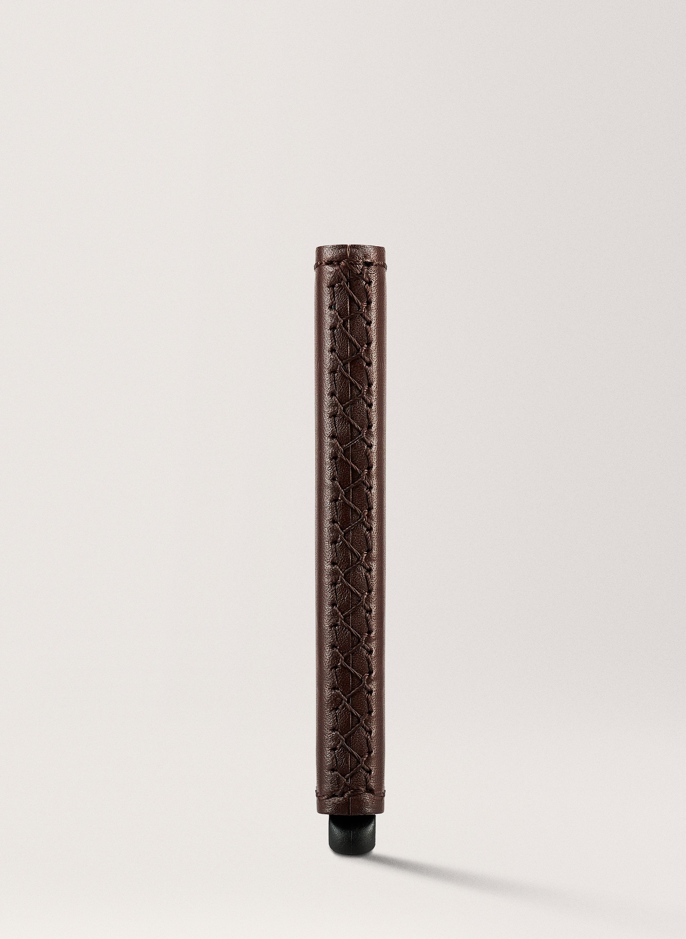 Porte-cartes 'The Cardprotector' en cuir vachetta CARL FRIEDRIK Marron